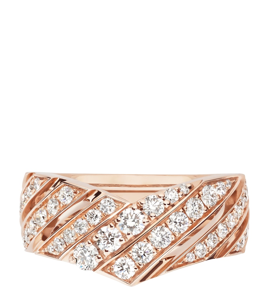 Rose Gold and Diamond Joséphine Aigrette Ring PINK GOLD Image 1
