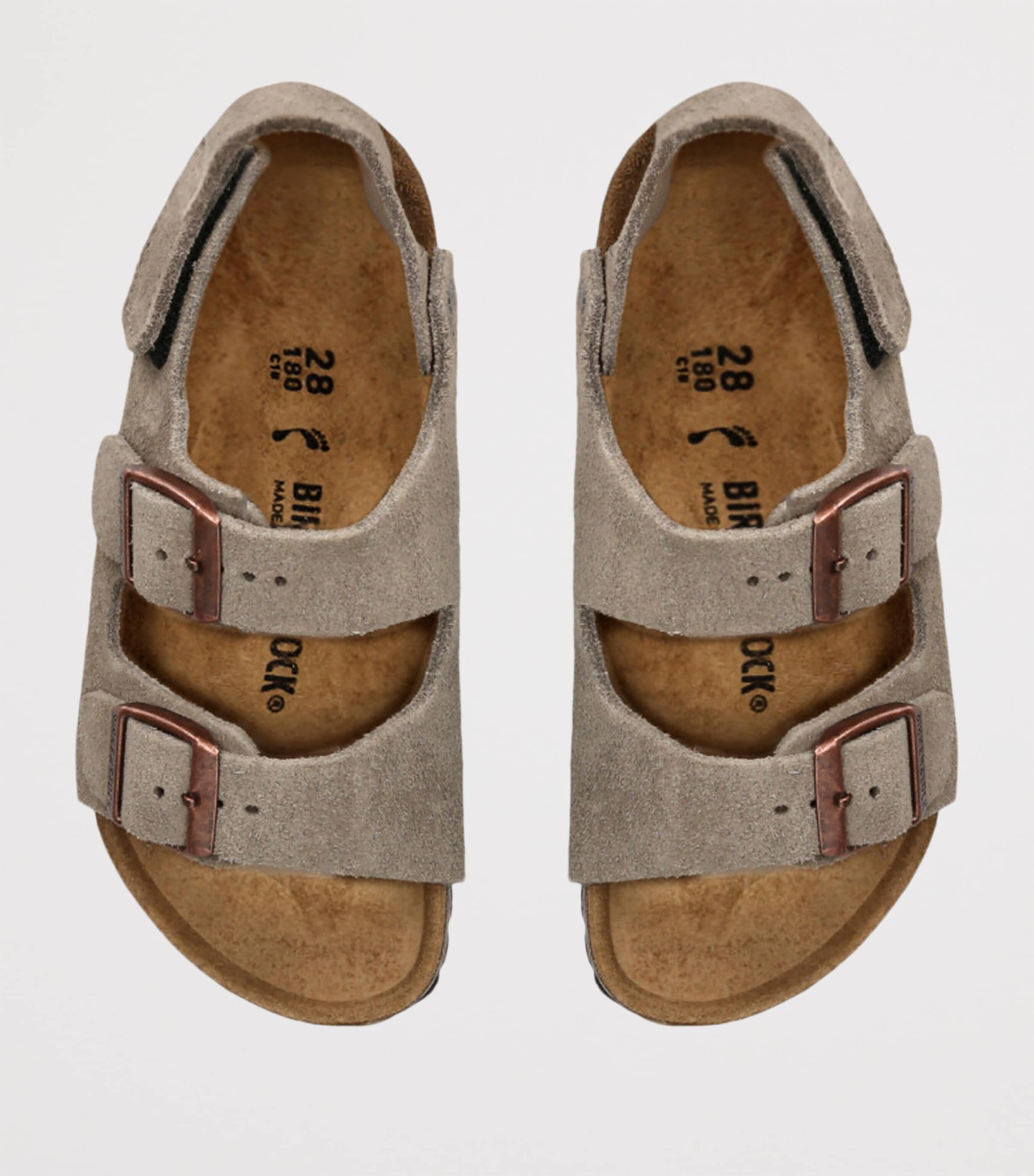 Birkenstock Milano Sandals Taupe Image 4