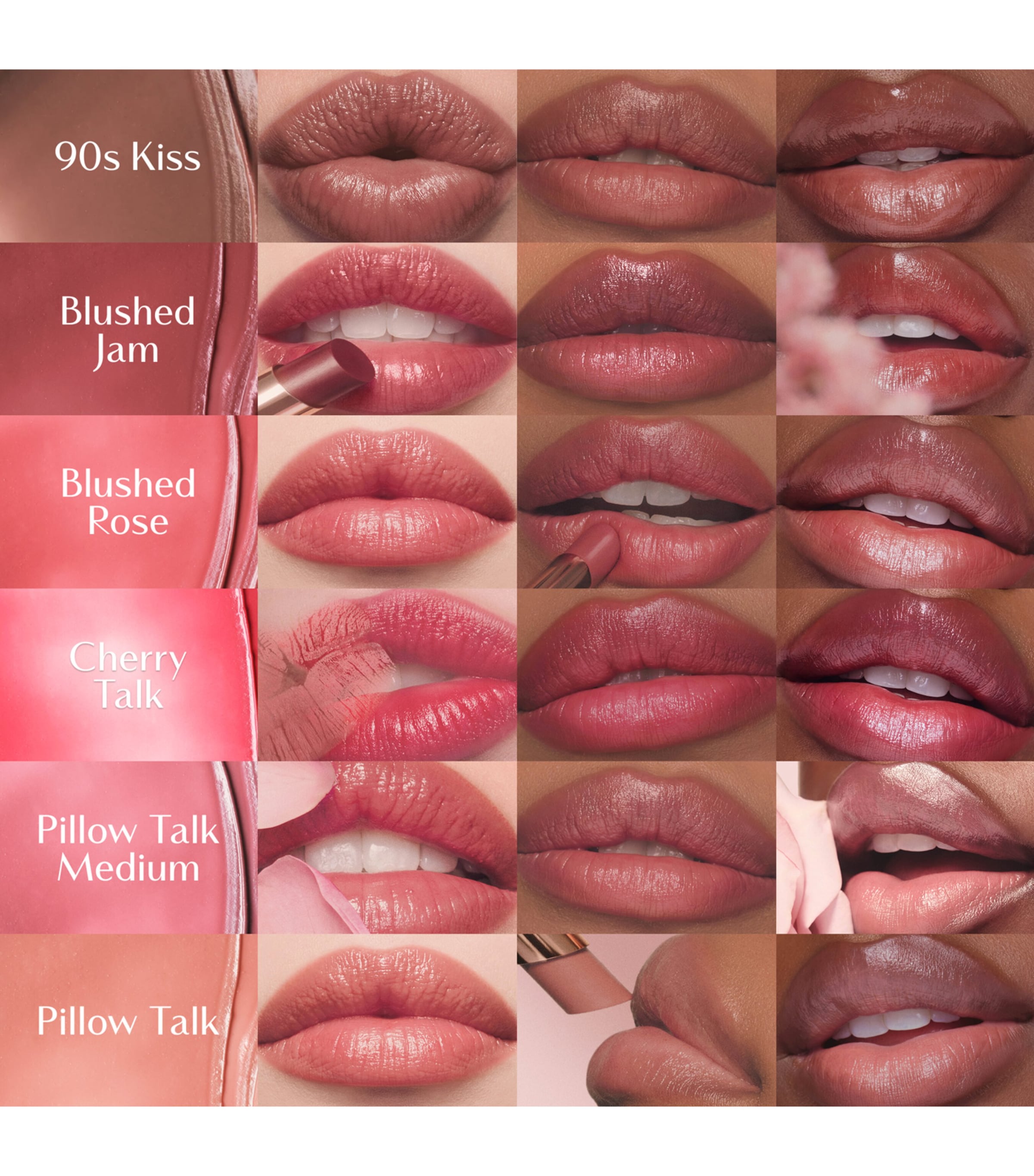 Charlotte Tilbury Blush Balm Lip Tint Pillow Talk Medium Image 2