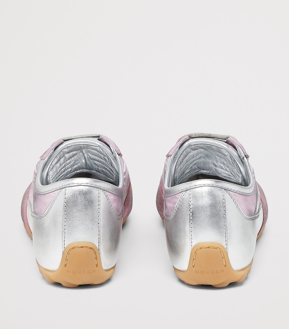 McQueen Leather Boxe Sneakers Image 3