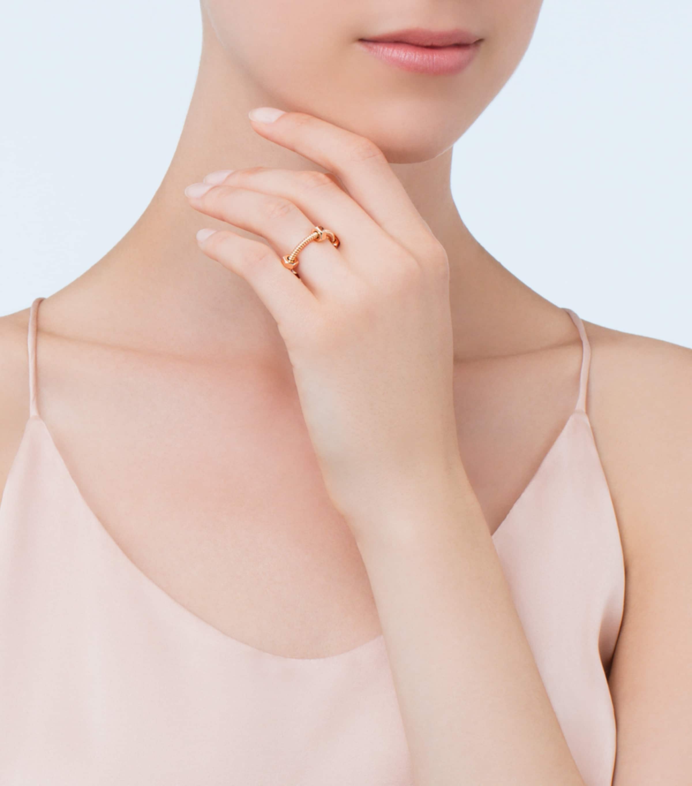 Rose Gold Écrou de Cartier Ring ROSE GOLD Image 2