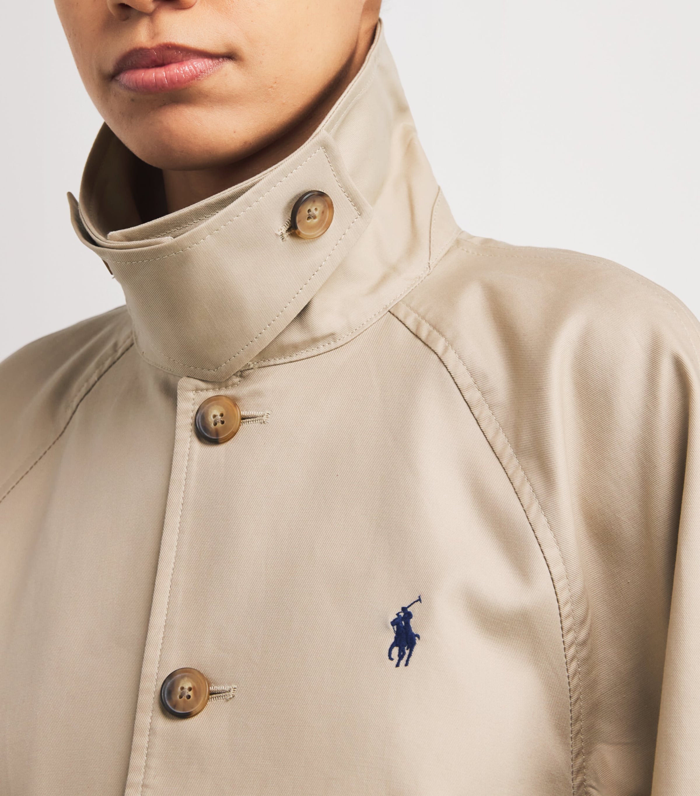 Twill Polo Pony Jacket BEIGE Image 6