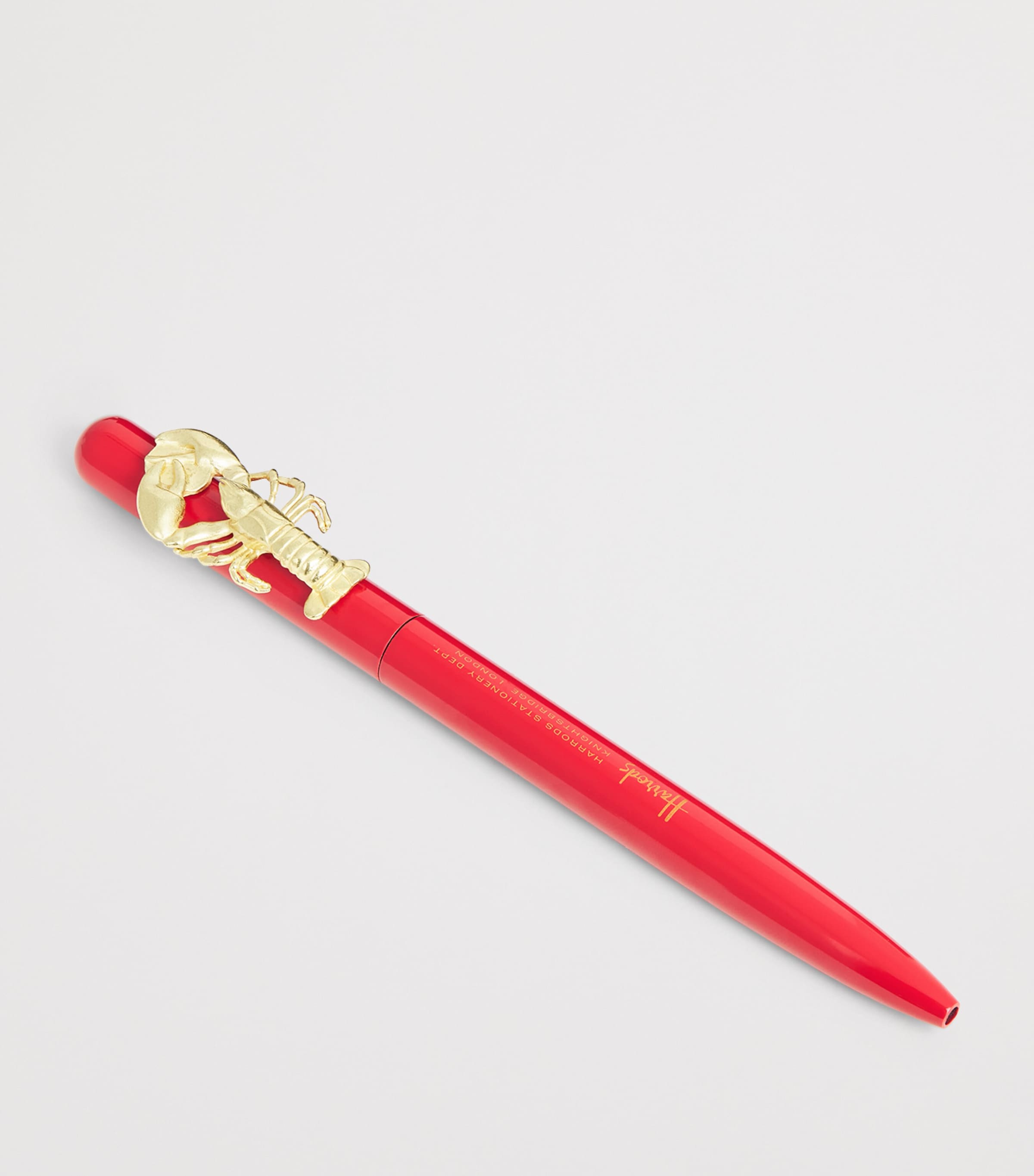 Harrods Lobster Pen Red Image 2