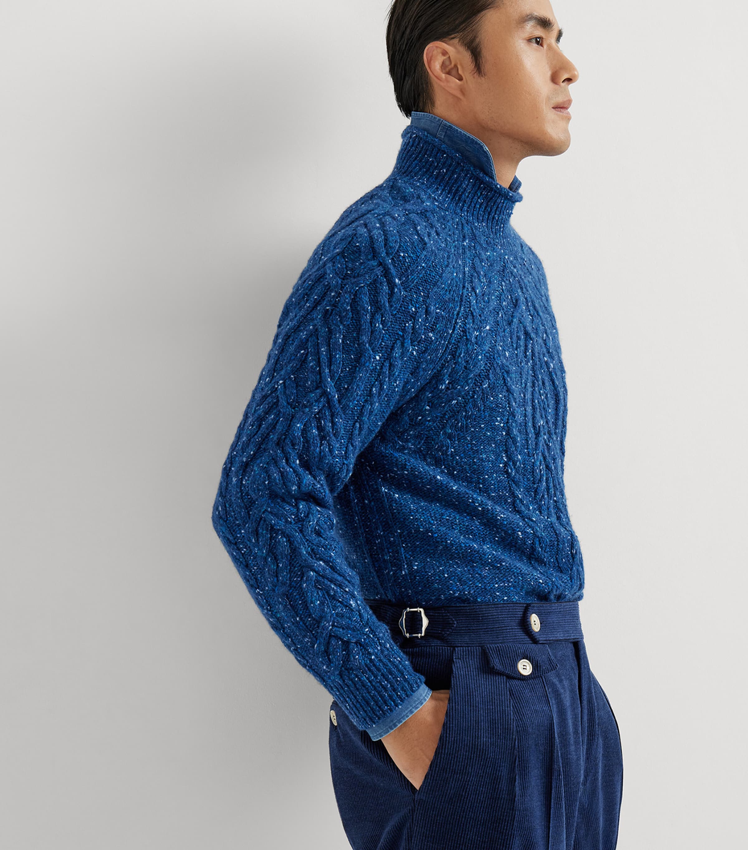 Cashmere Rollneck Sweater C3994 Image 4