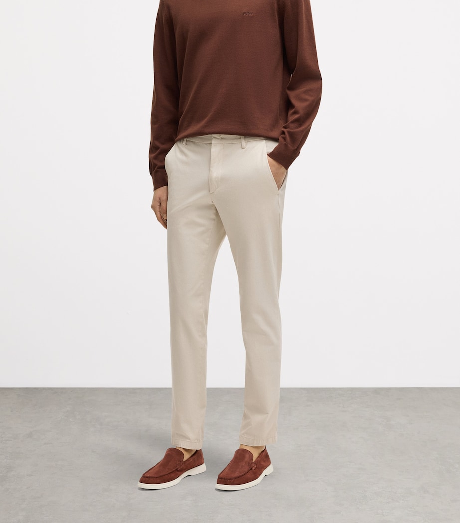 Cotton-Blend Chinos 131 Image 2