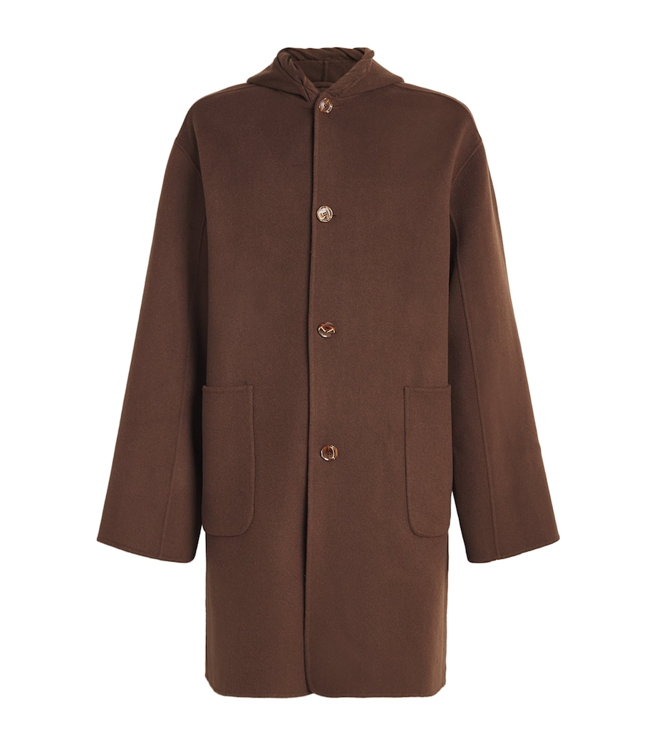 Double Wool-Blend Yves Duffle Coat DOUBLE FACE ESPRESSO Image 1