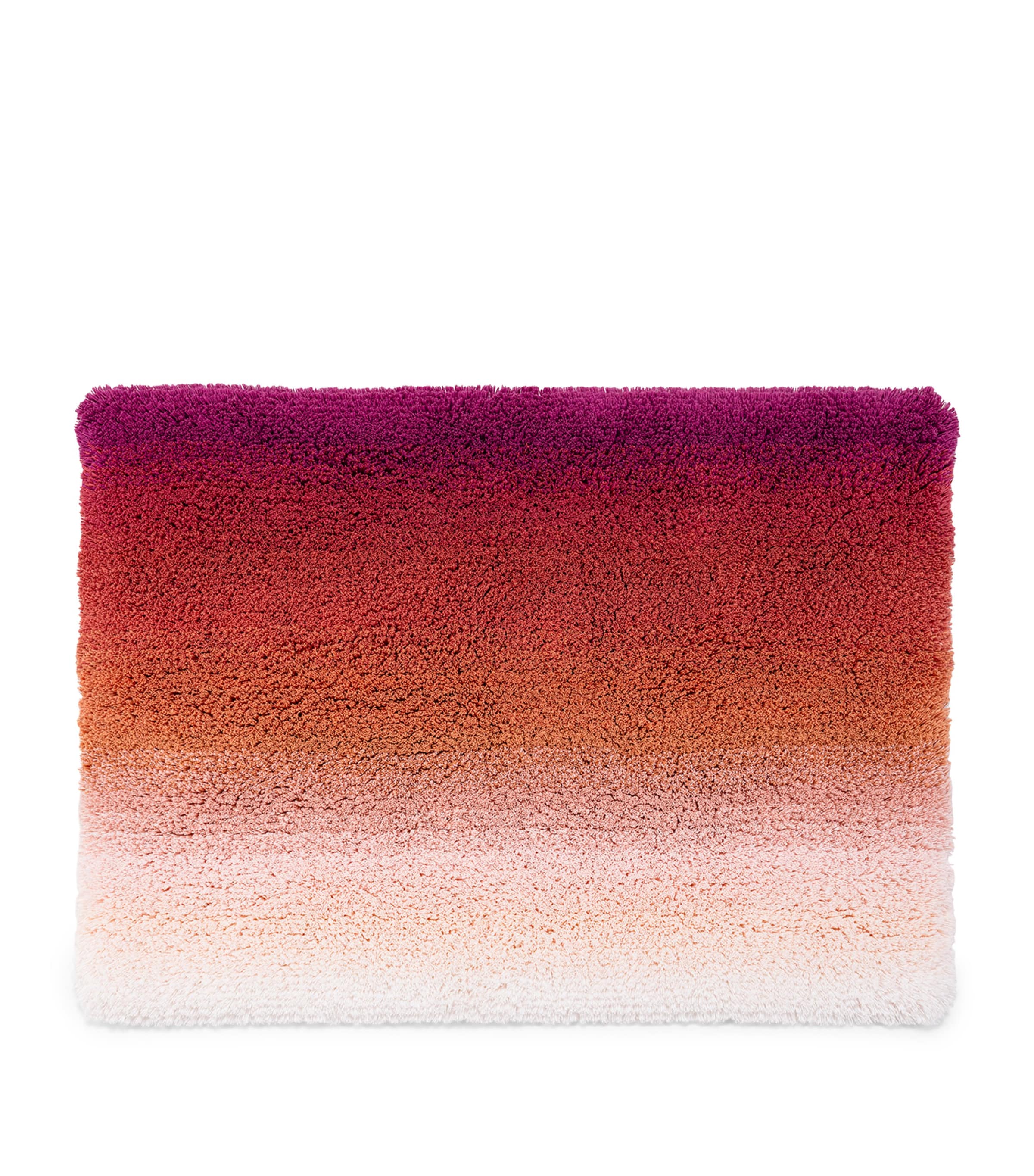 Abyss & Habidecor Egyptian Cotton-blend Aurore Bath Mat In Purple