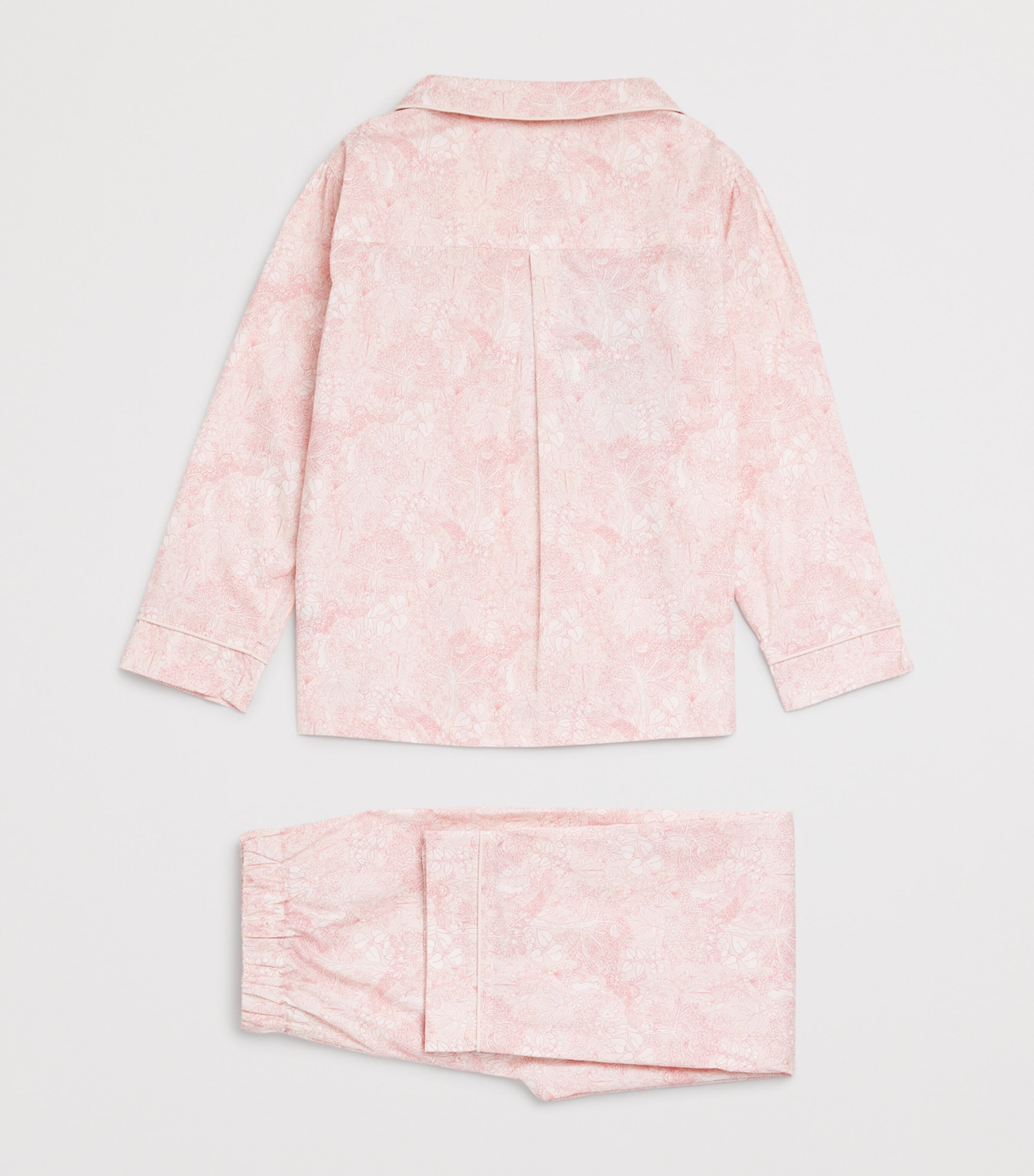 Cotton Enchanted Woodland Print Pyjama Set (2-8 Years) PINK Image 2