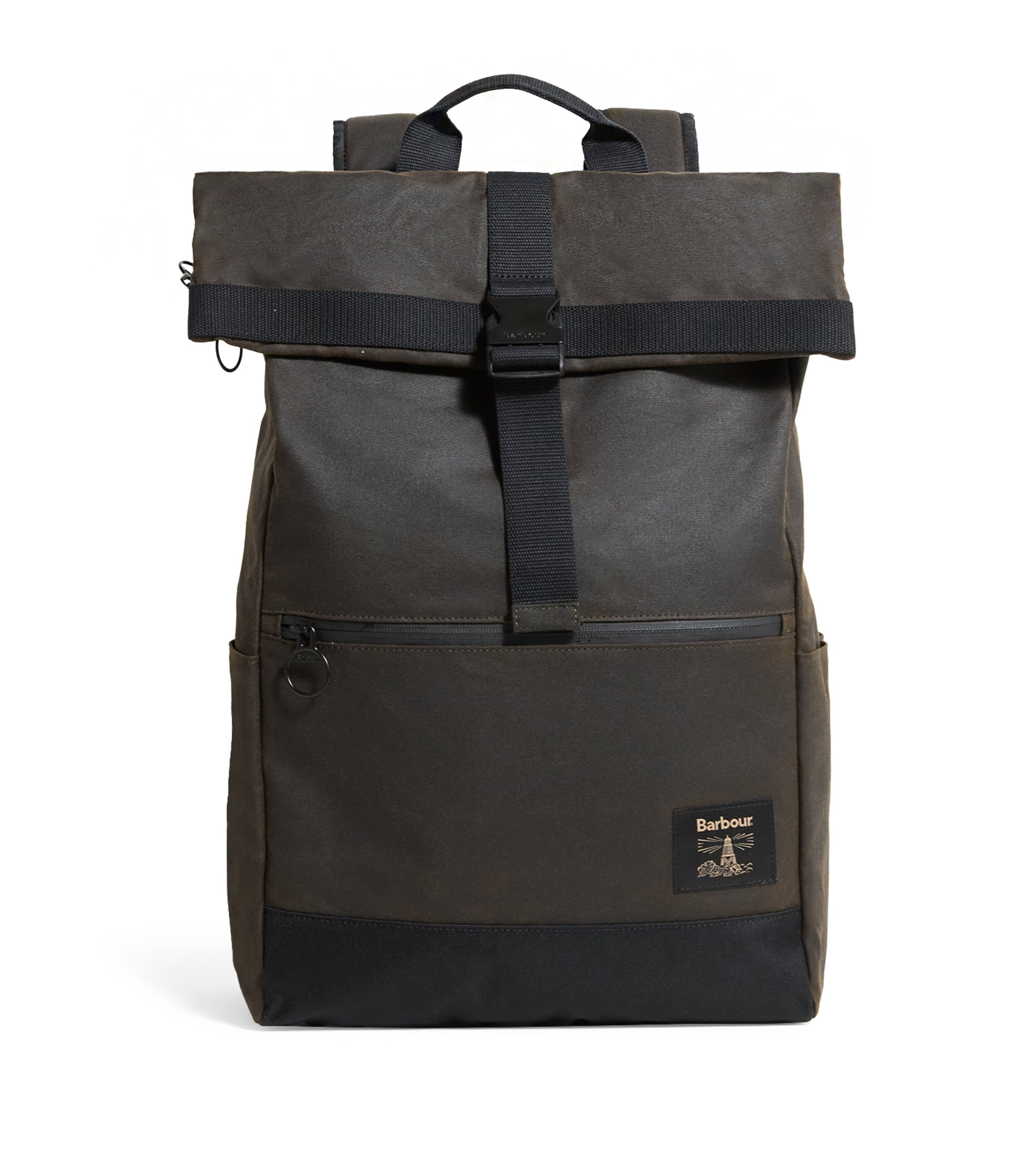 Barbour Wax Fold-over Backpack