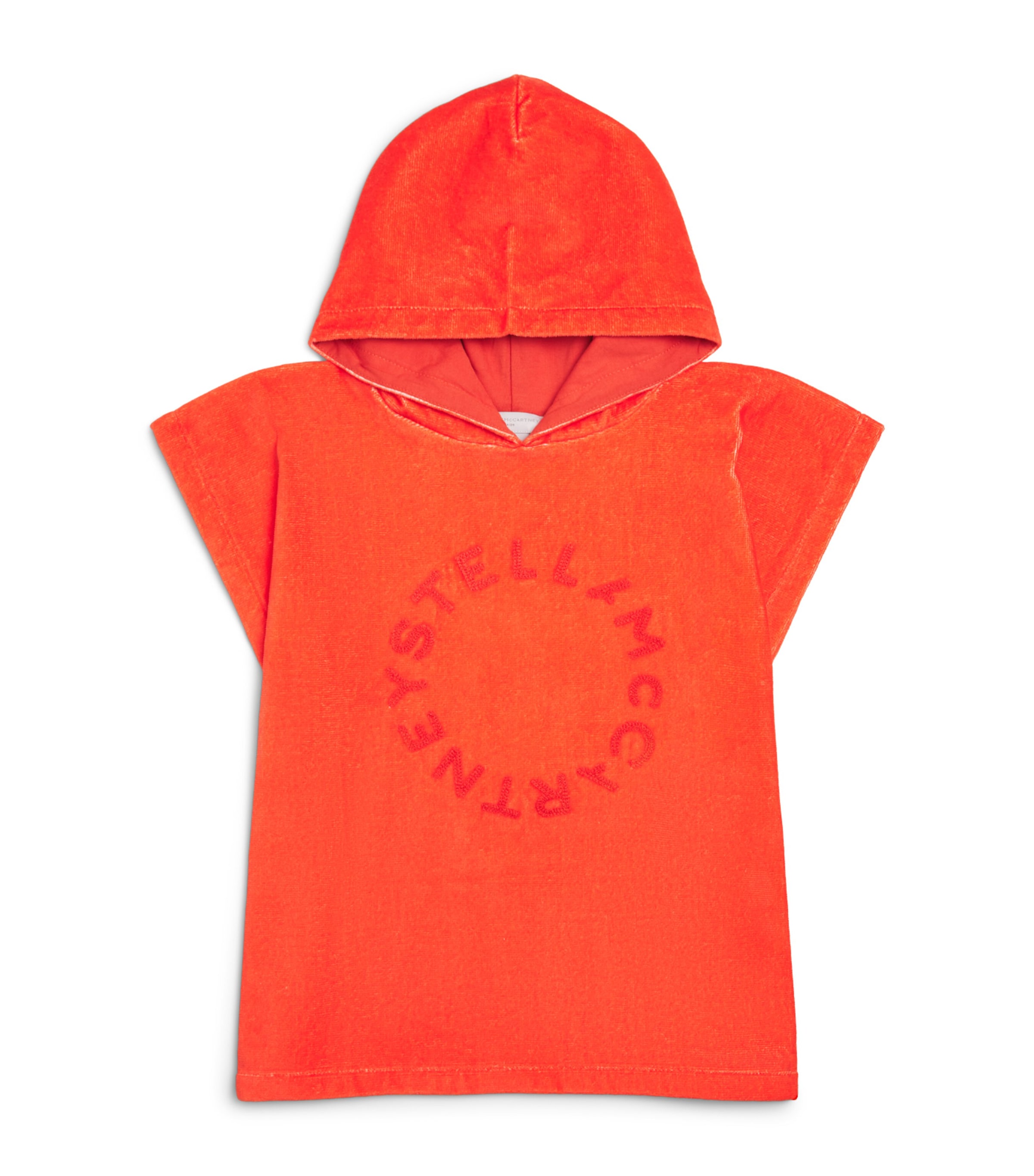 Stella McCartney Kids Cotton Logo Hooded Towel (3-9 Years) Image 1