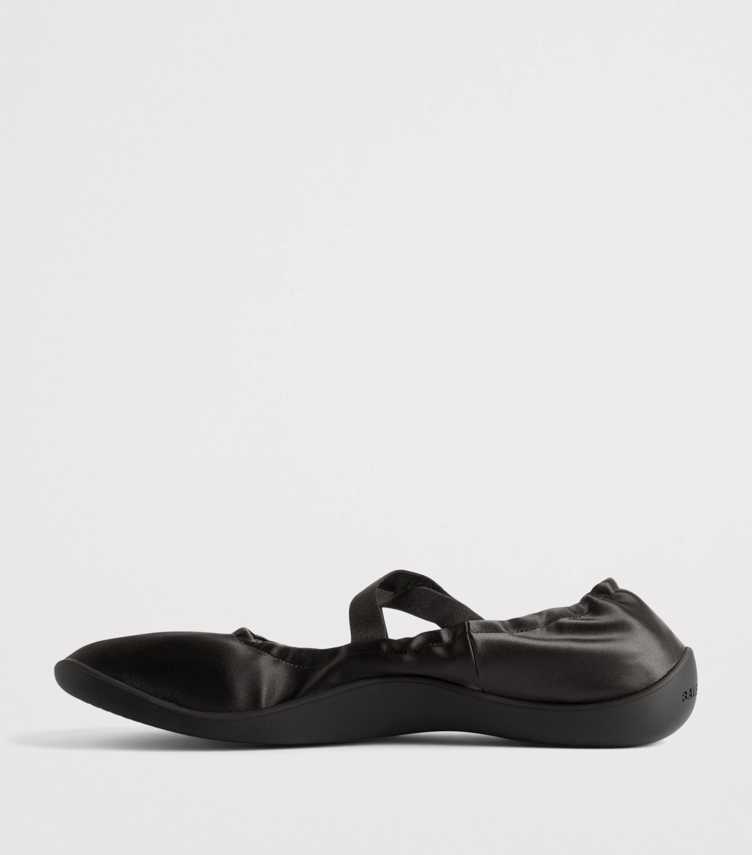 Balenciaga Satin Shibuya Elasticated Ballet Flats Image 3