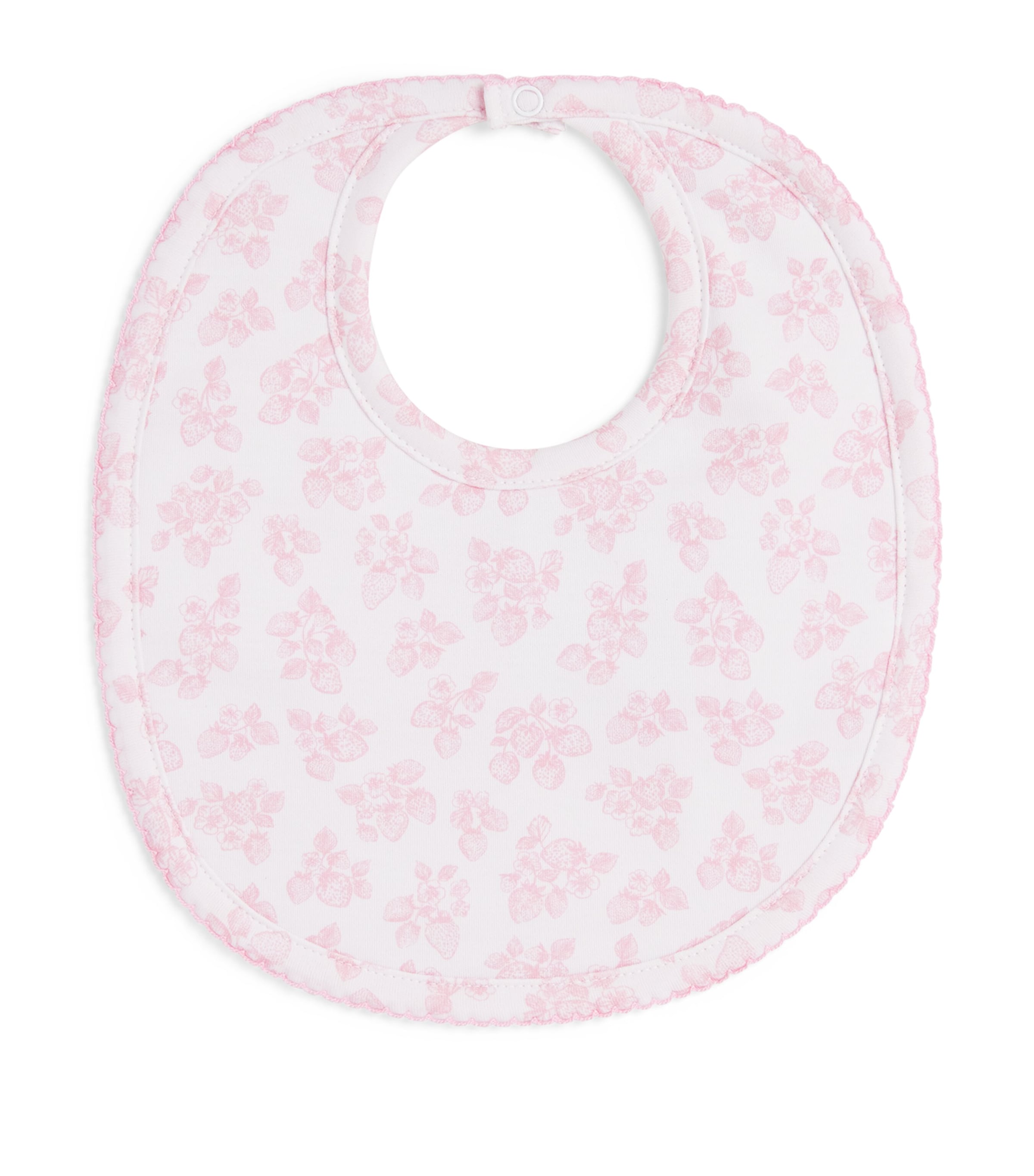Kissy Kissy Pima Cotton Floral Bib Image 1