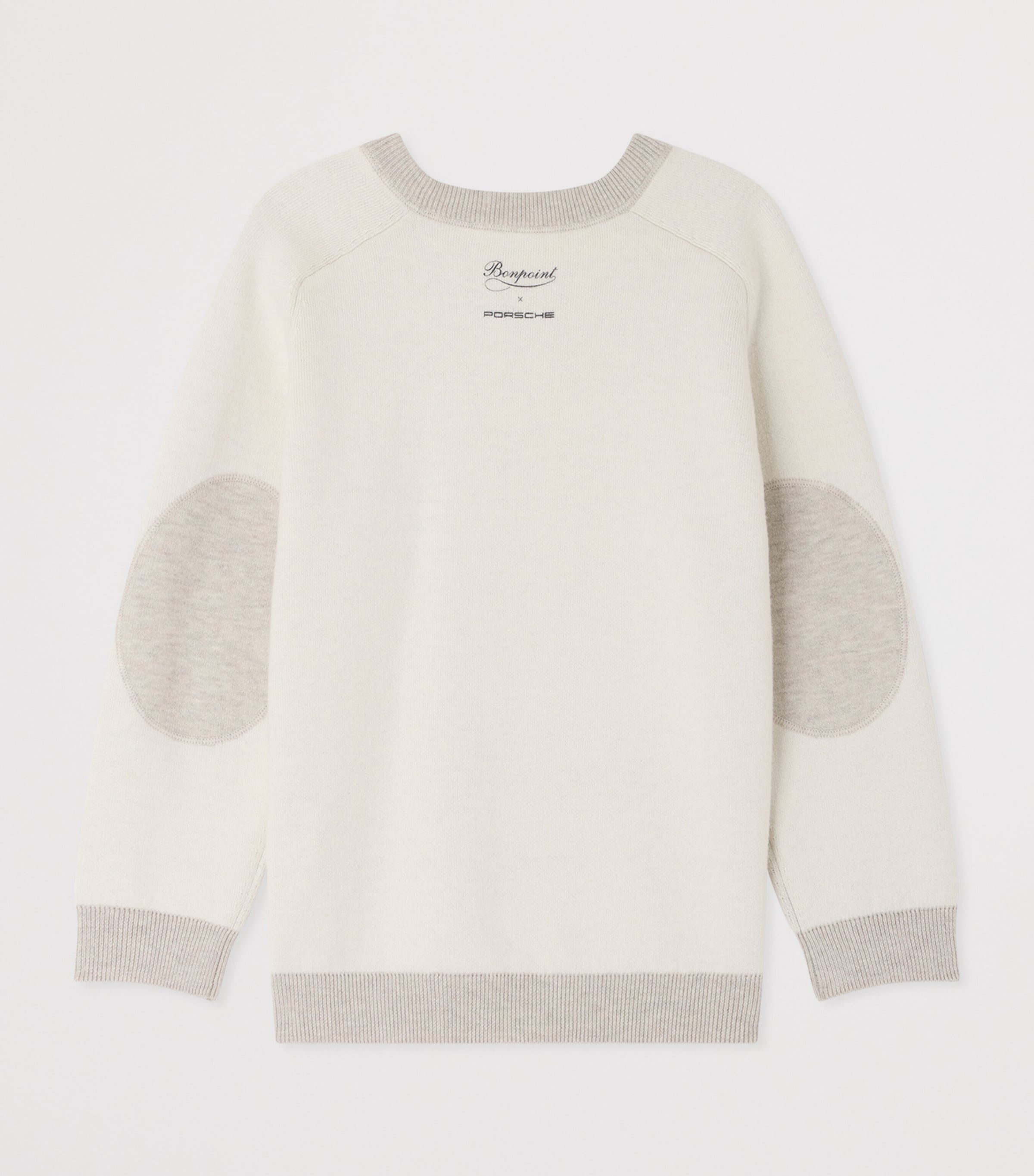 Bonpoint x Porsche Sweater (10-14 Years) Upb Blanc Lait Image 2