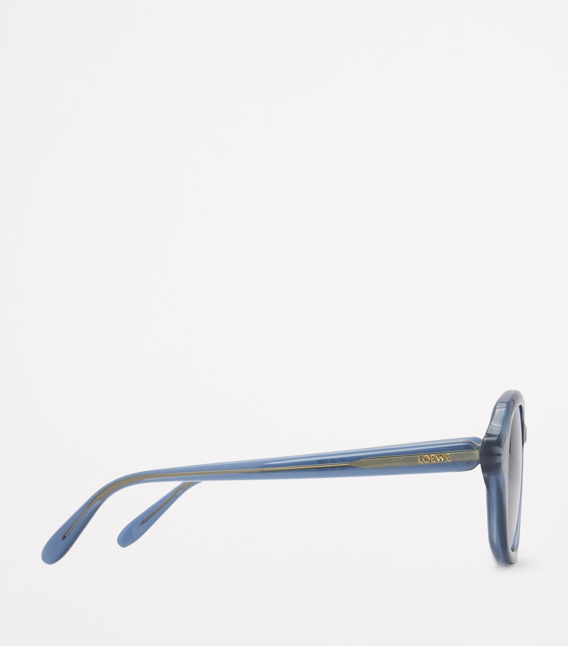 Alpha Slim Sunglasses MILKY BLUE Image 3