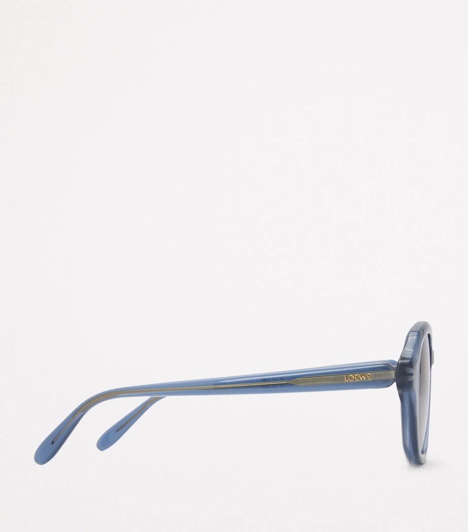Alpha Slim Sunglasses MILKY BLUE Image 3