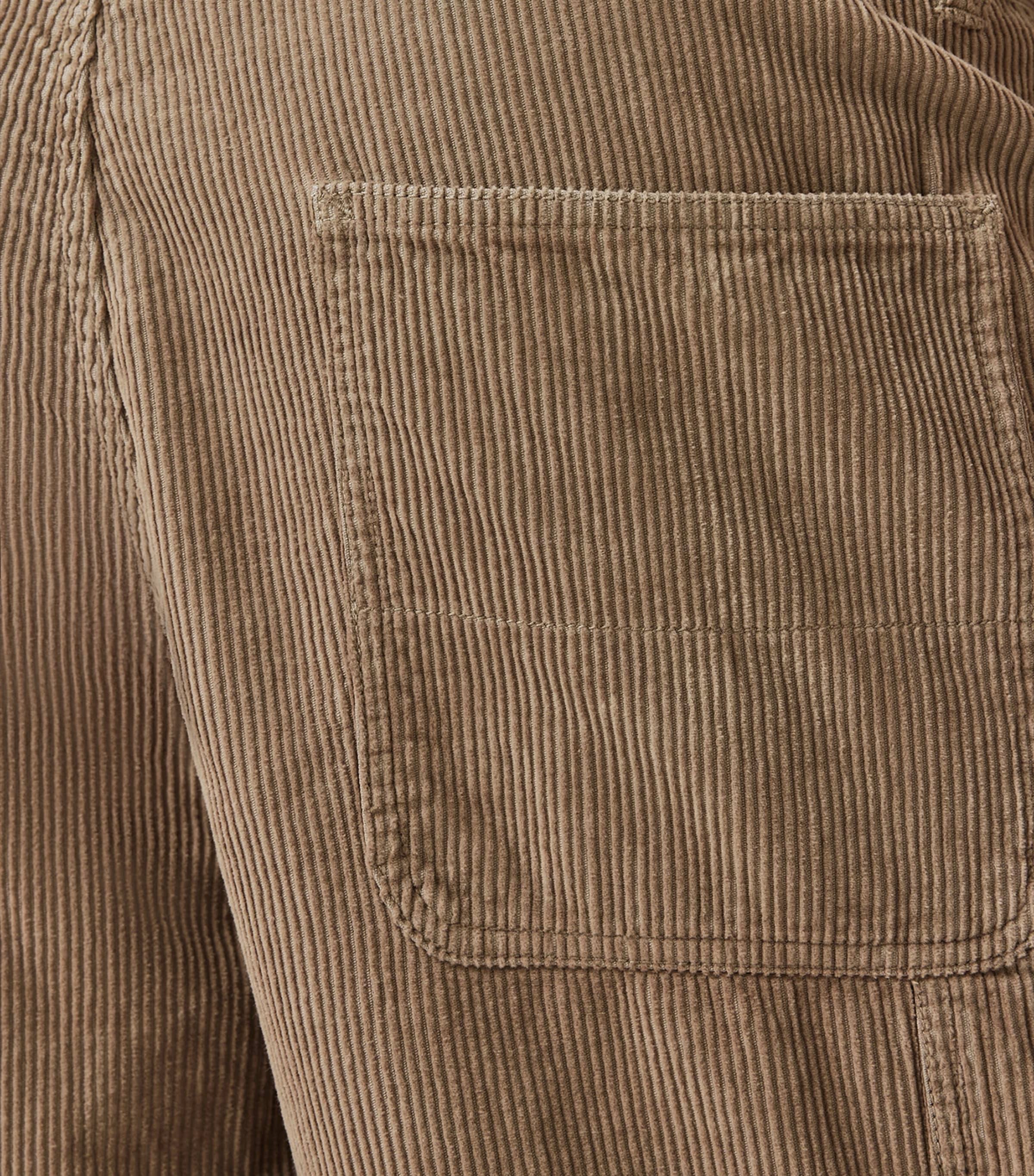 Corduroy Dunstan Trousers GULL BROWN Image 4