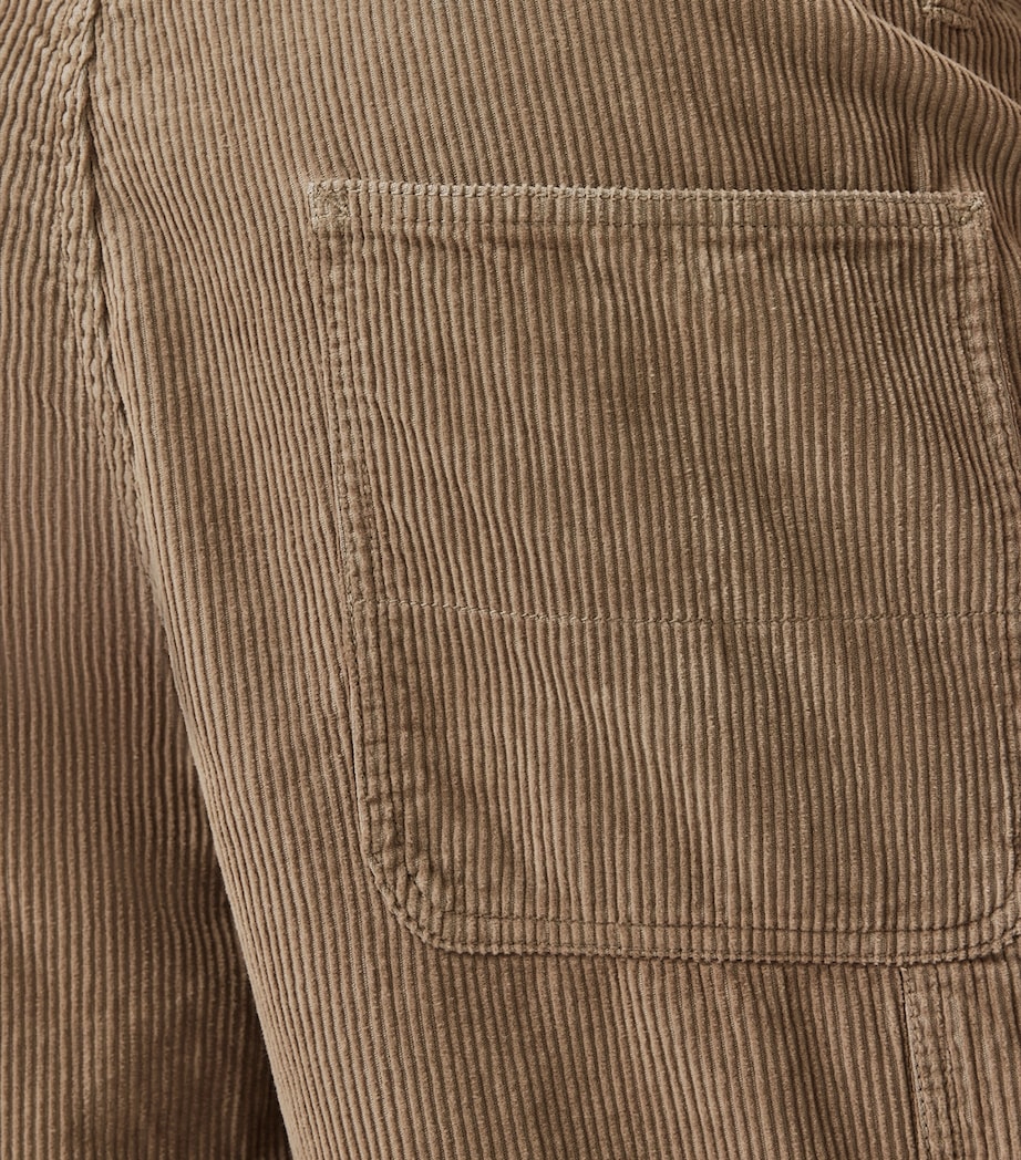 Corduroy Dunstan Trousers GULL BROWN Image 4