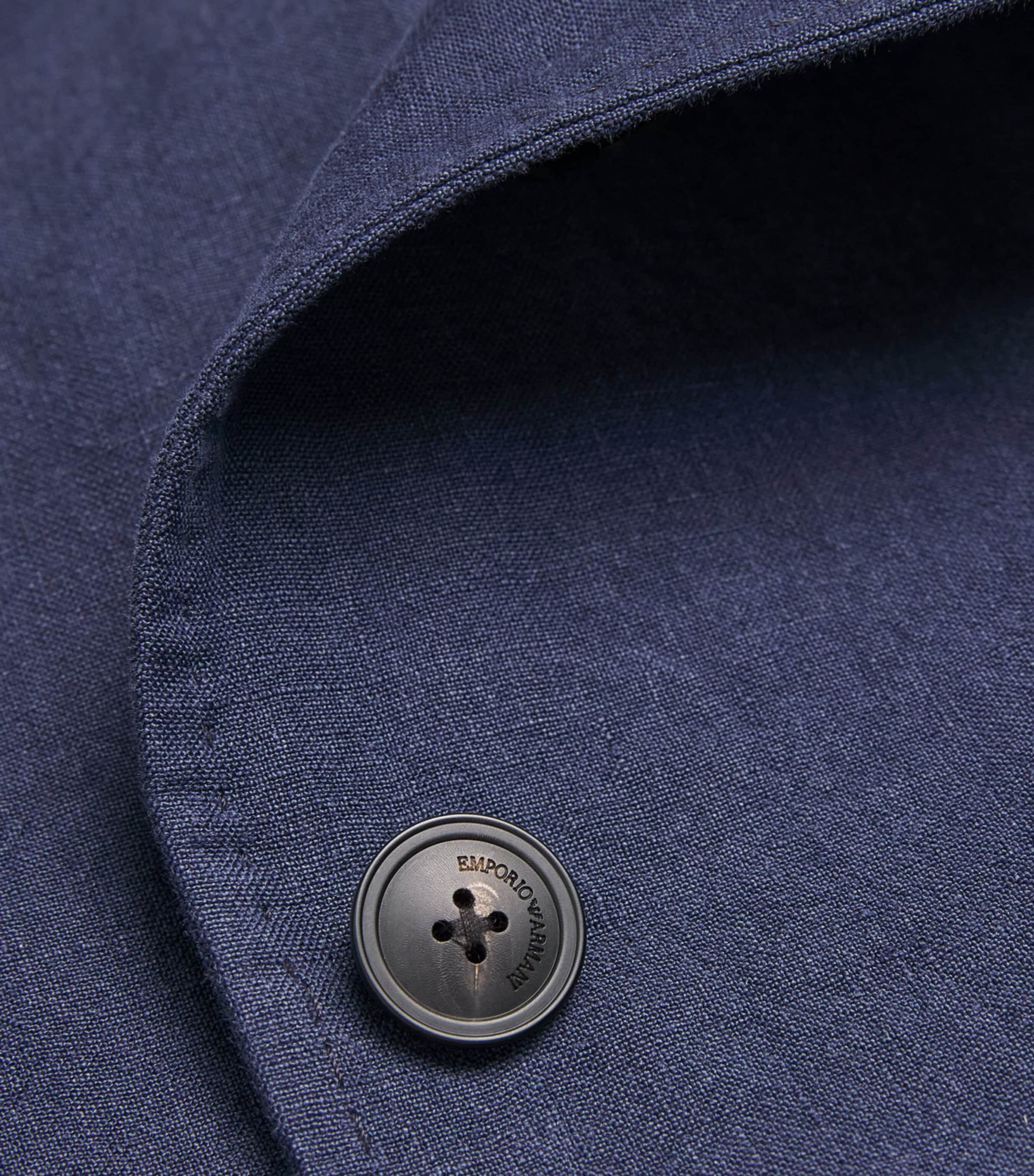 Linen Single-Breasted Blazer 920 Image 5