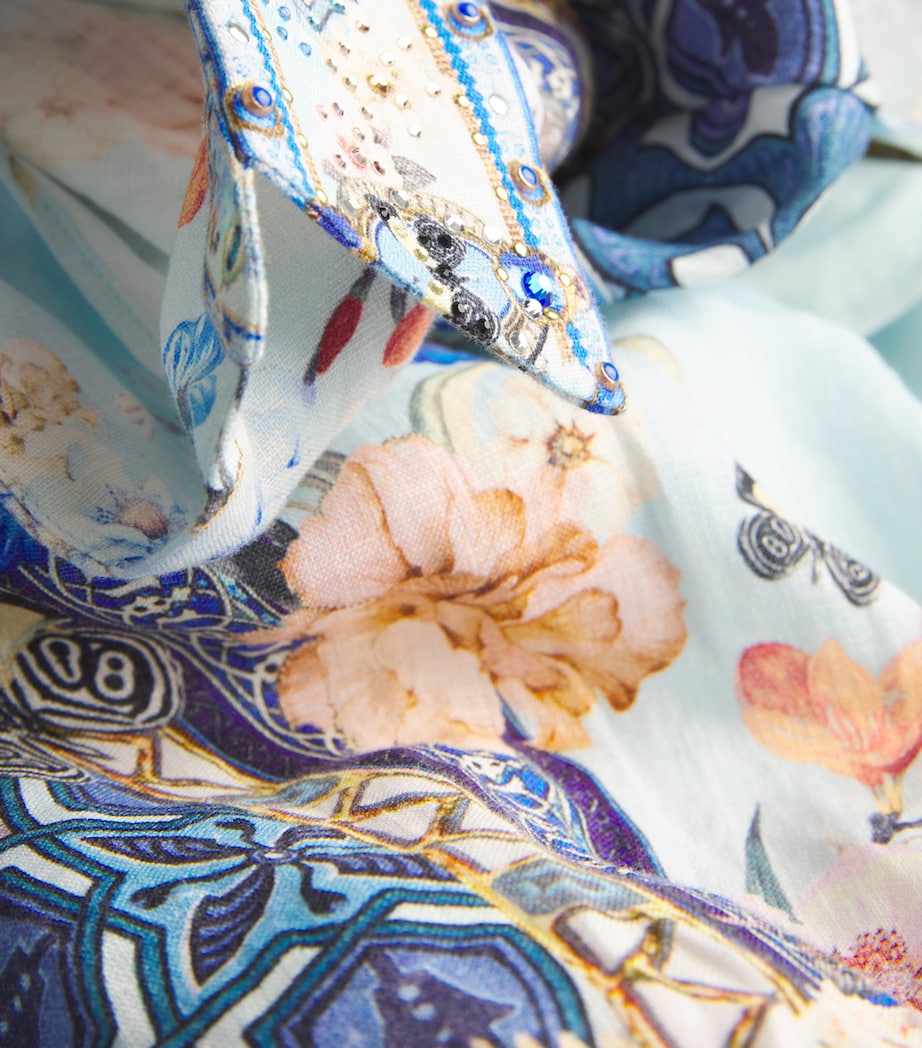 Camilla Womens Silk Wrap Shirt Almanpal Image 4