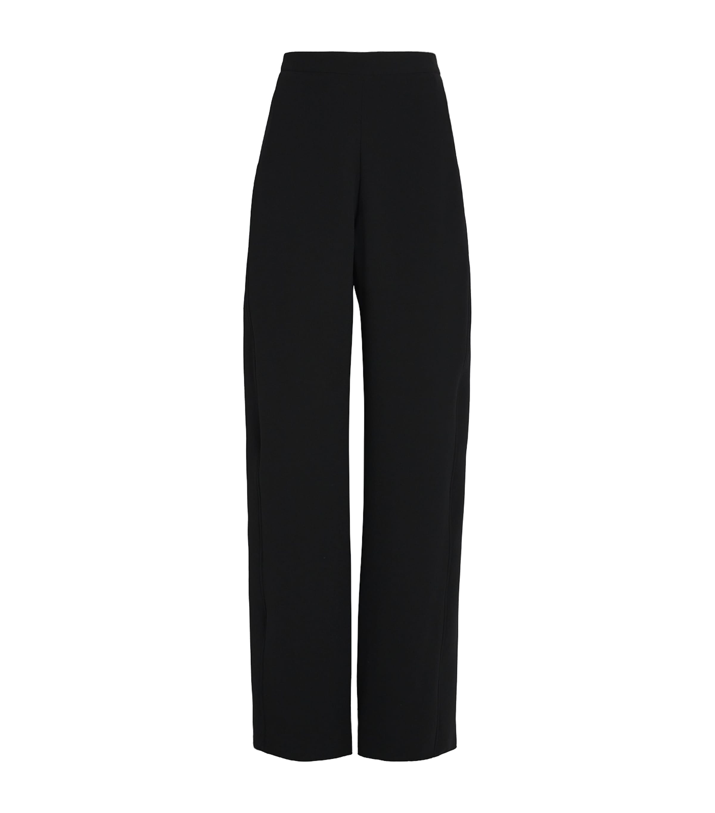 Edeline Lee Twist Tailored Trousers In Black