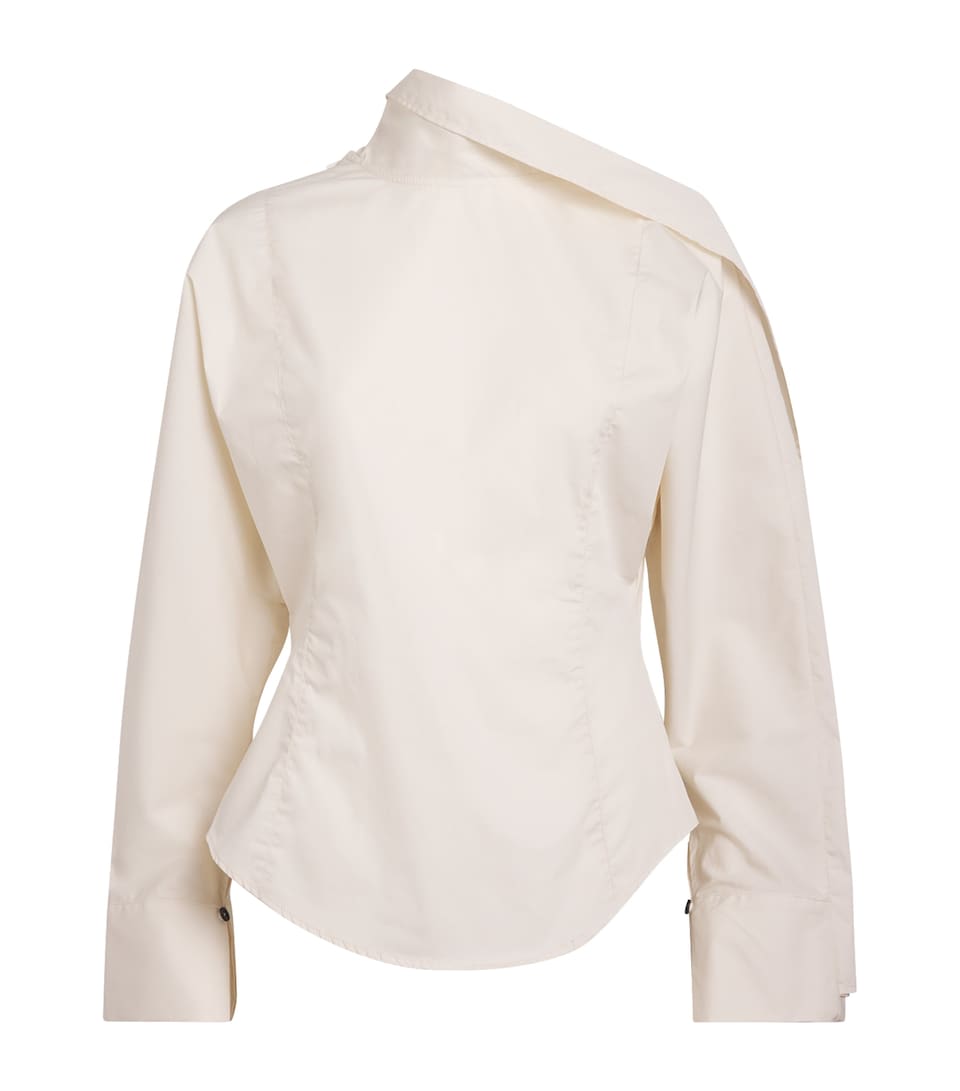 Cotton Sia Scarf Top