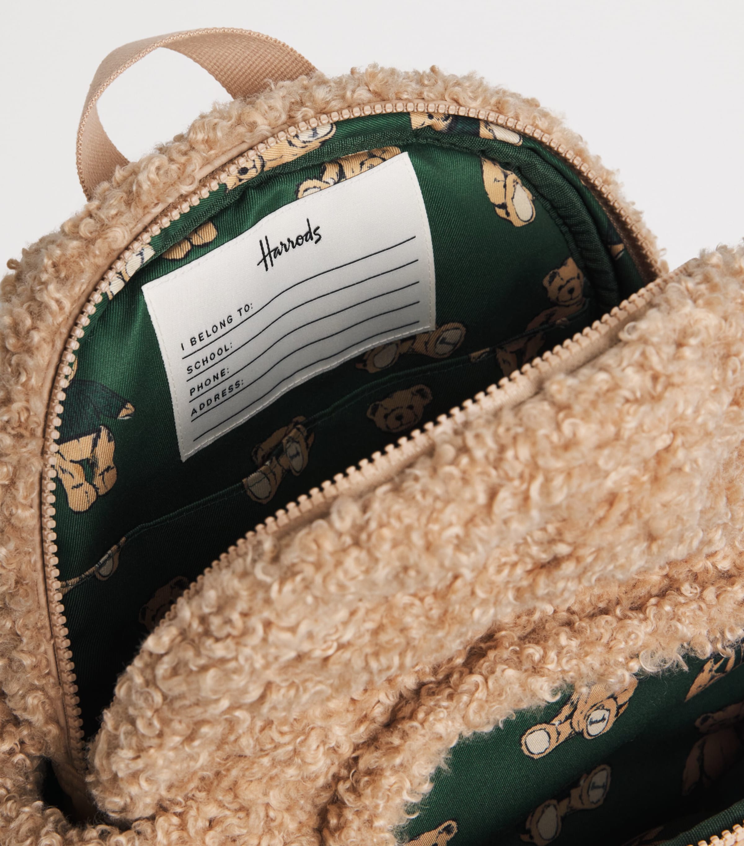 Teddy Backpack BROWN Image 3