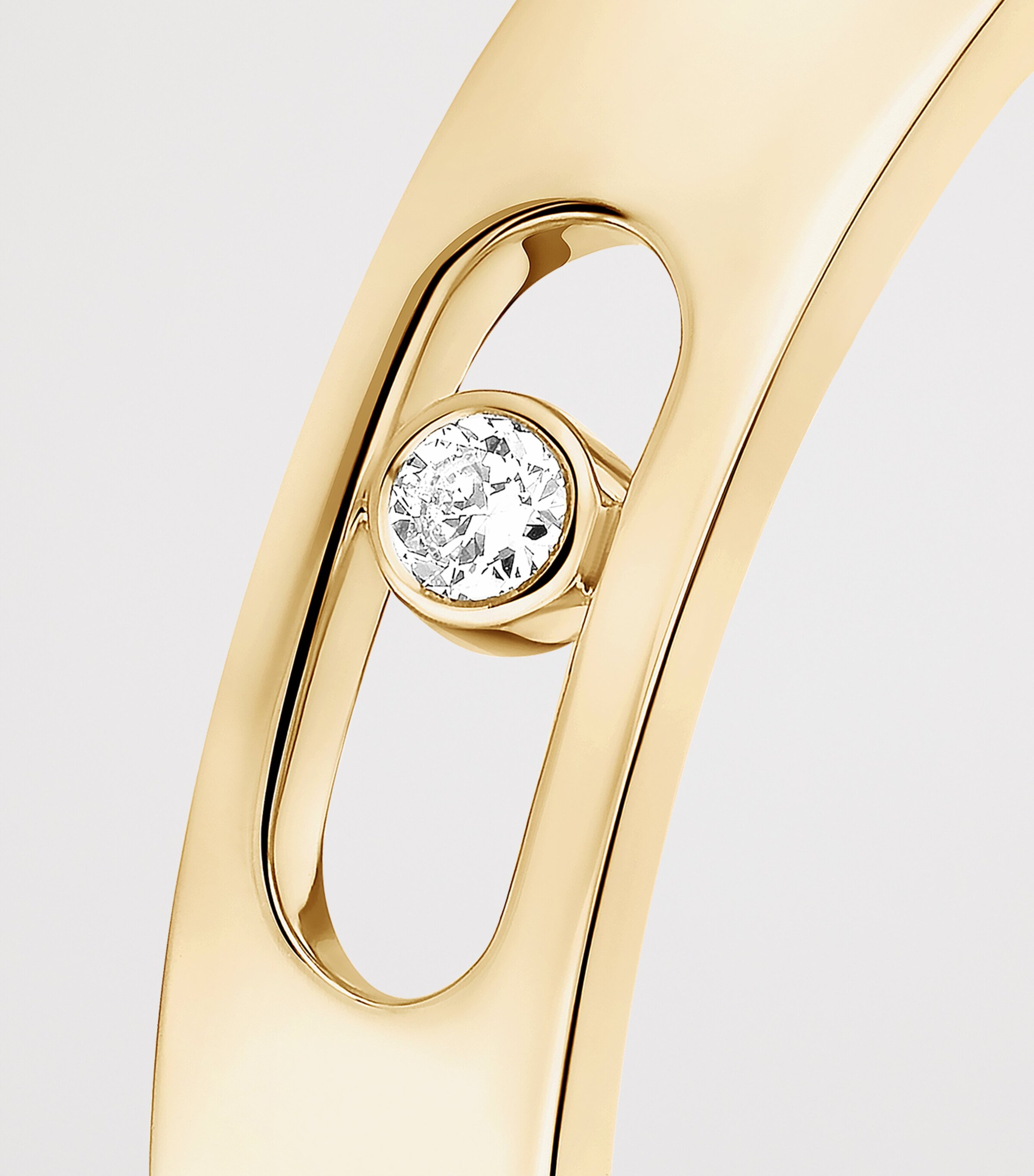 Messika Move Joaillerie Yellow Gold and Diamond Wedding Ring Yellow Gold Image 3