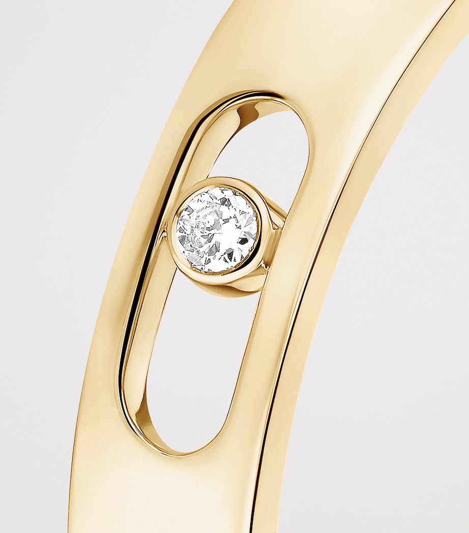 Messika Move Joaillerie Yellow Gold and Diamond Wedding Ring Yellow Gold Image 3