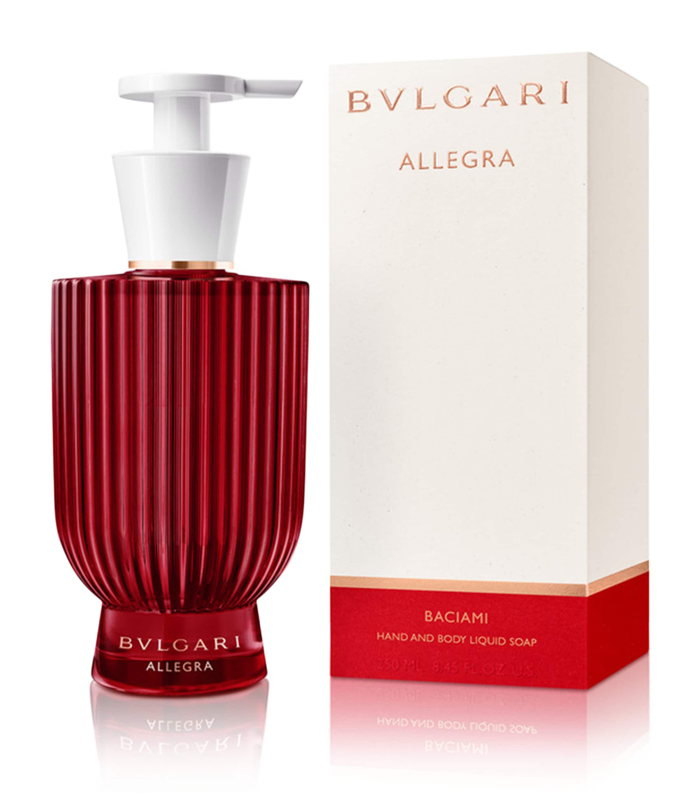 Bvlgari Allegra Baciami Hand and Body Liquid Soap (250ml) | Harrods UK
