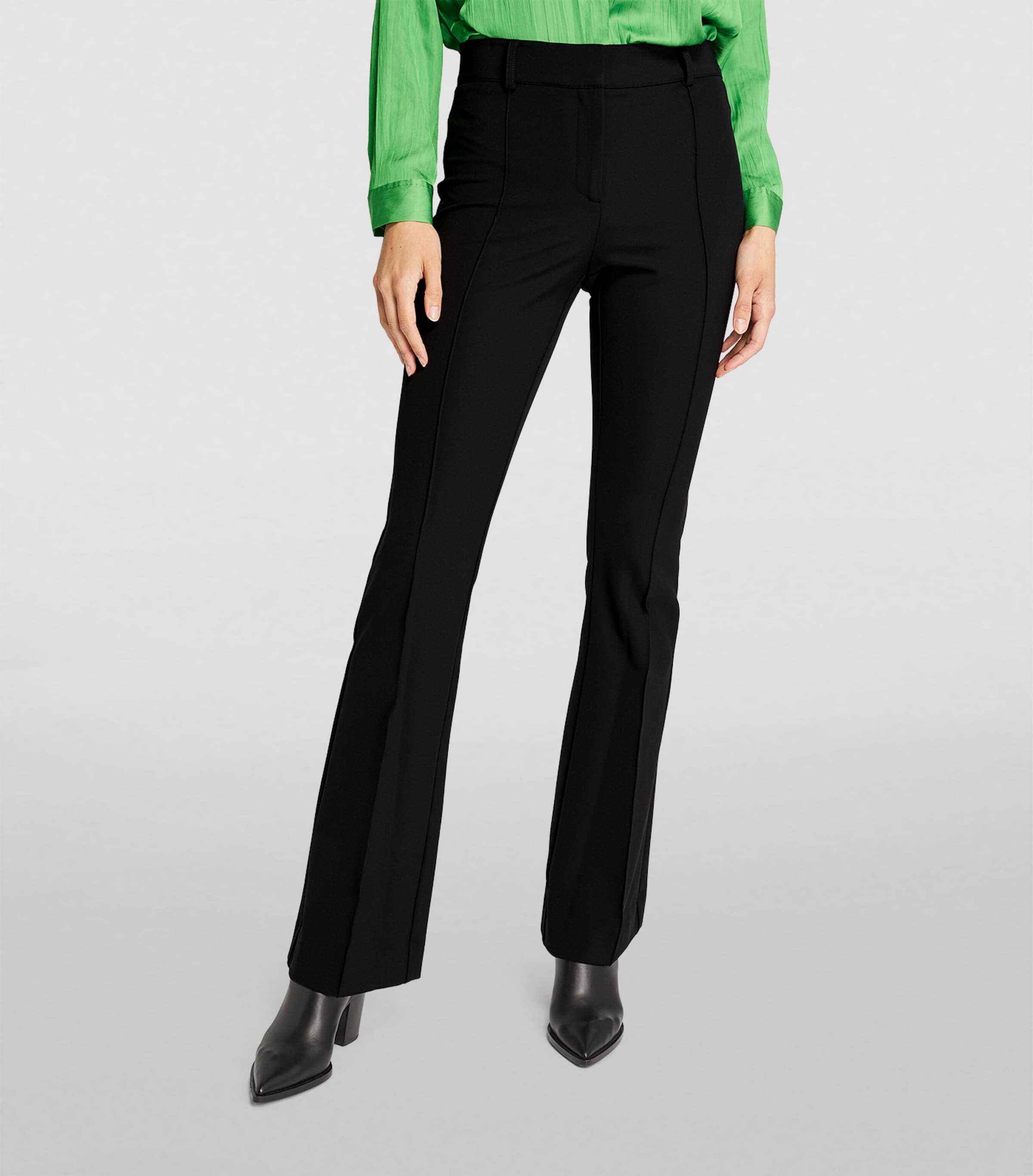 Hibiscus Tailored Trousers BLACK Image 3