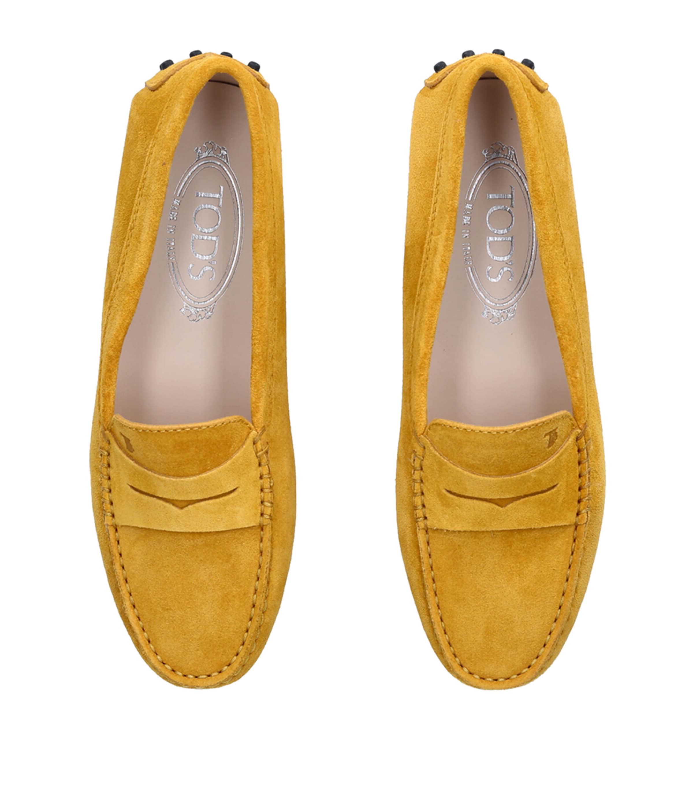 Suede Gommino Driving Shoes YELLOW Image 4
