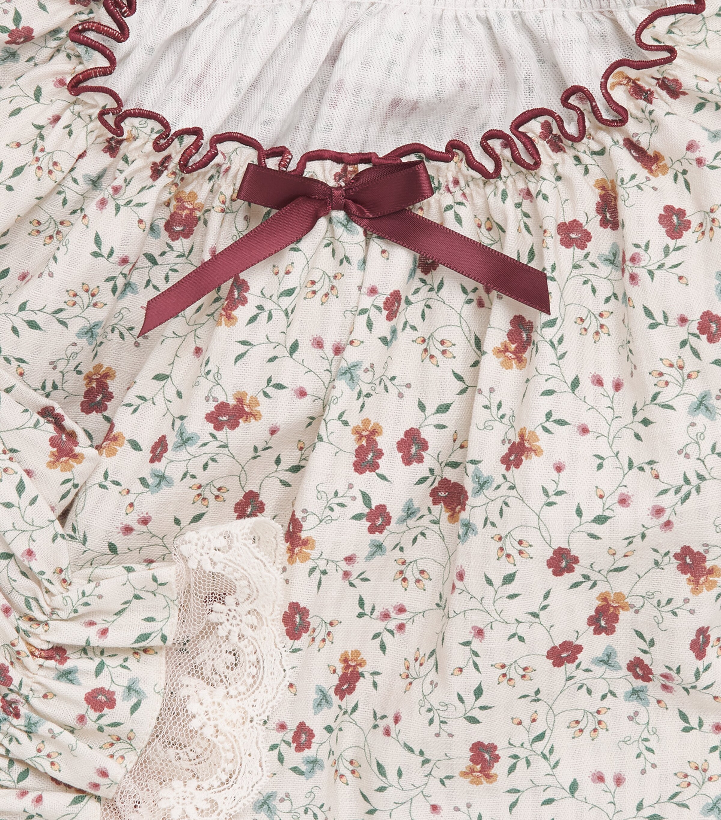Amiki Floral Daniela Pyjama Set (2-14 Years) Vintage Flowers Image 4
