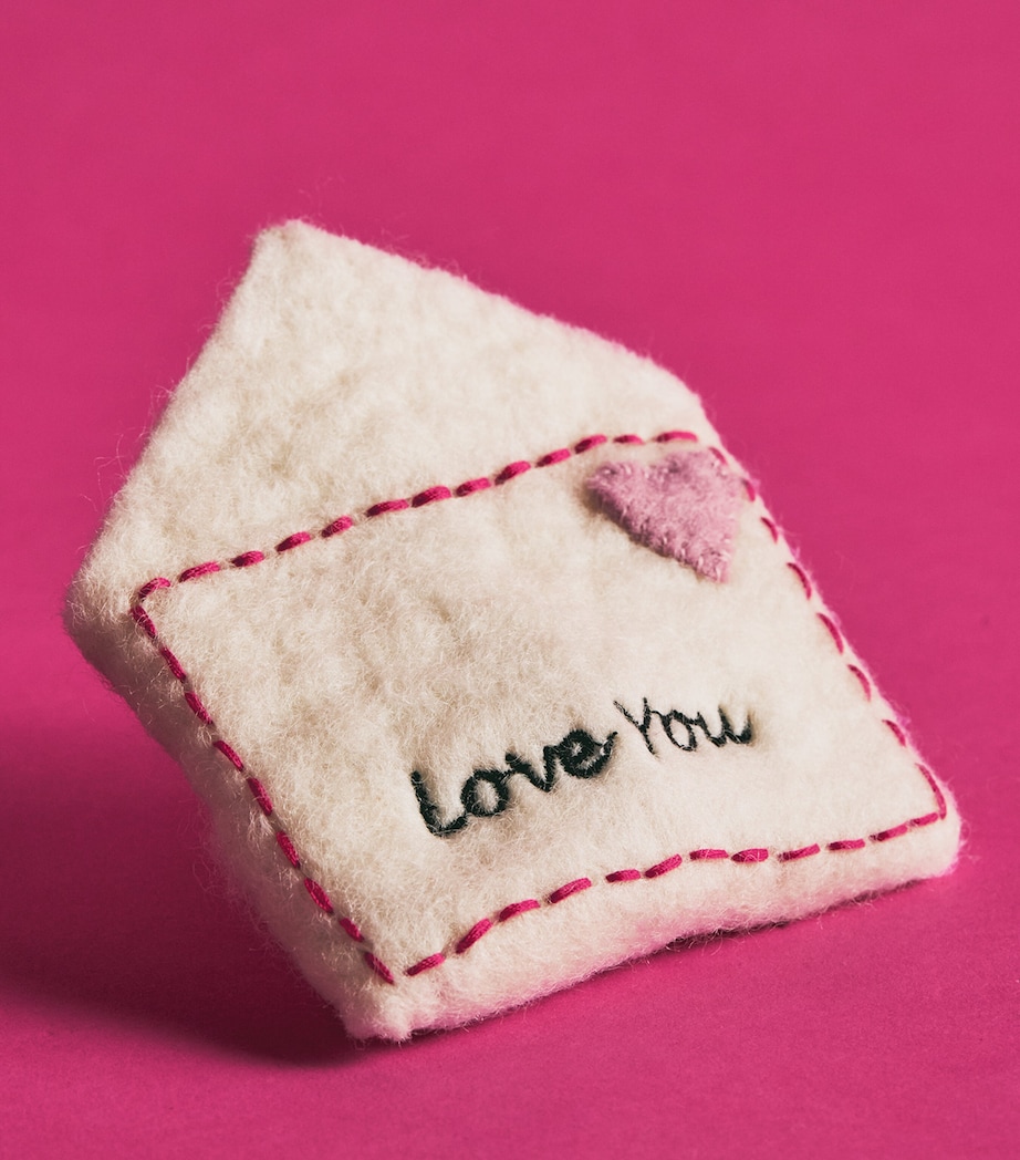 Harrods Love Letter Tree Decoration White Image 2