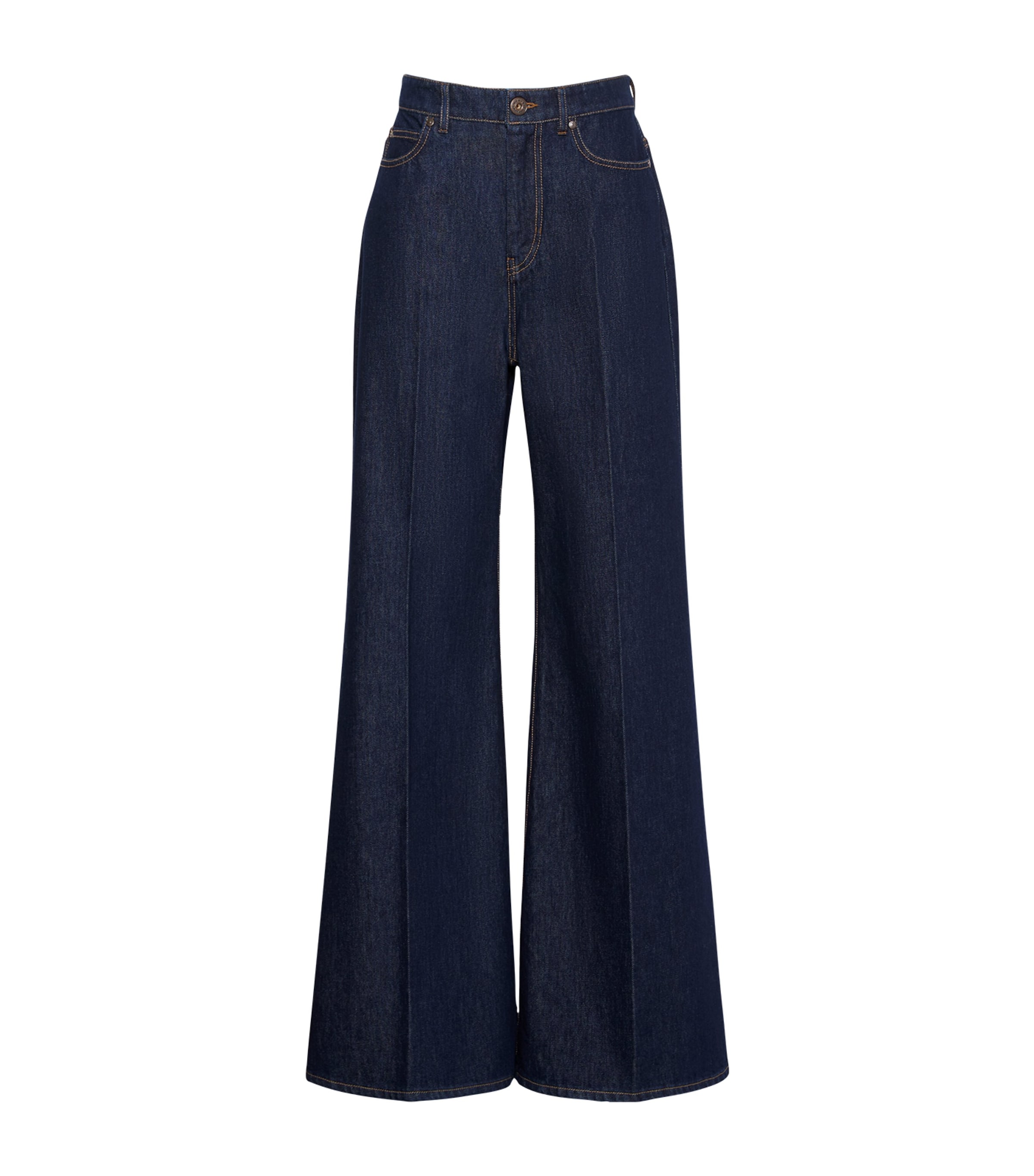 Weekend Max Mara Womens Flared Jeans Navy Image 1