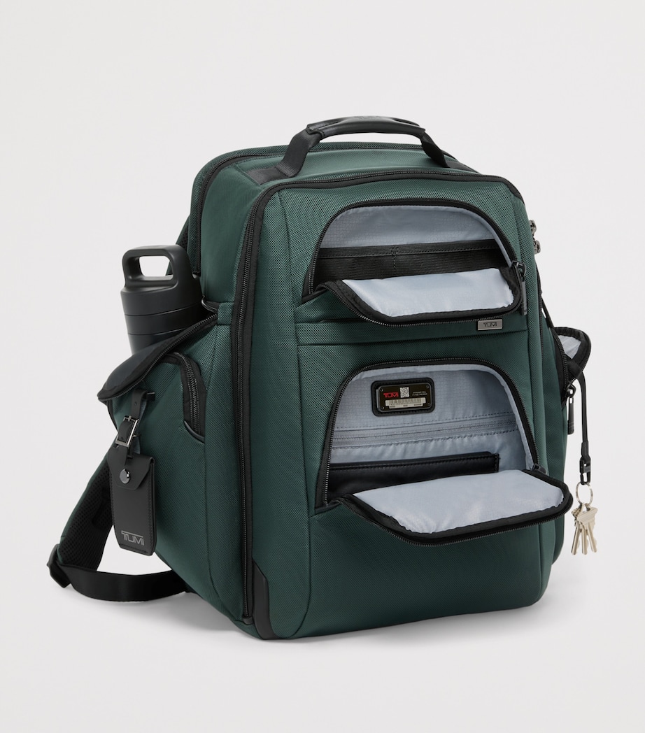 Tumi Alpha 4 TUMI Brief Pack Backpack Deep Pine Image 3