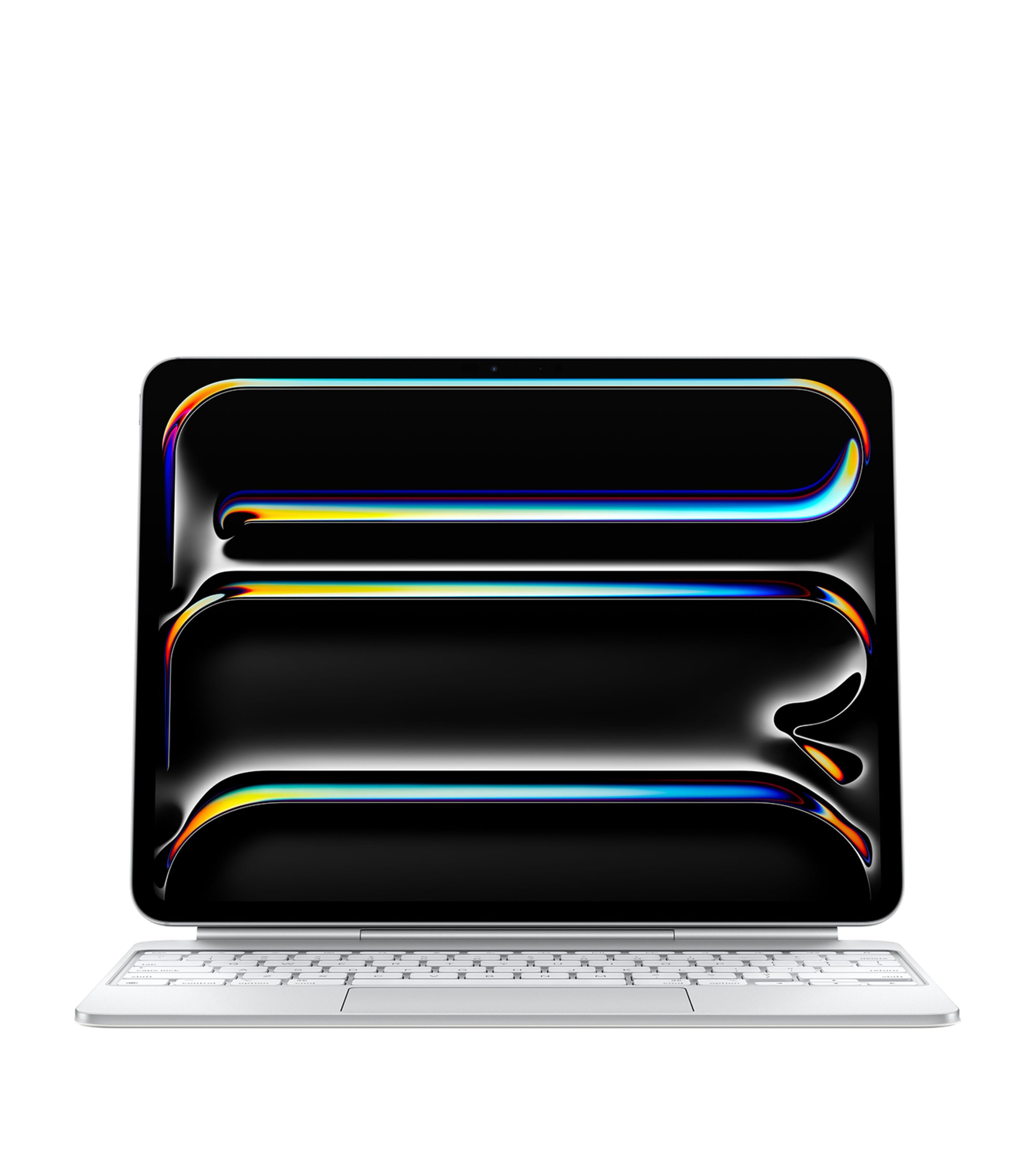 iPad Pro 13" M4 Chip Magic Keyboard - White WHITE Image 1