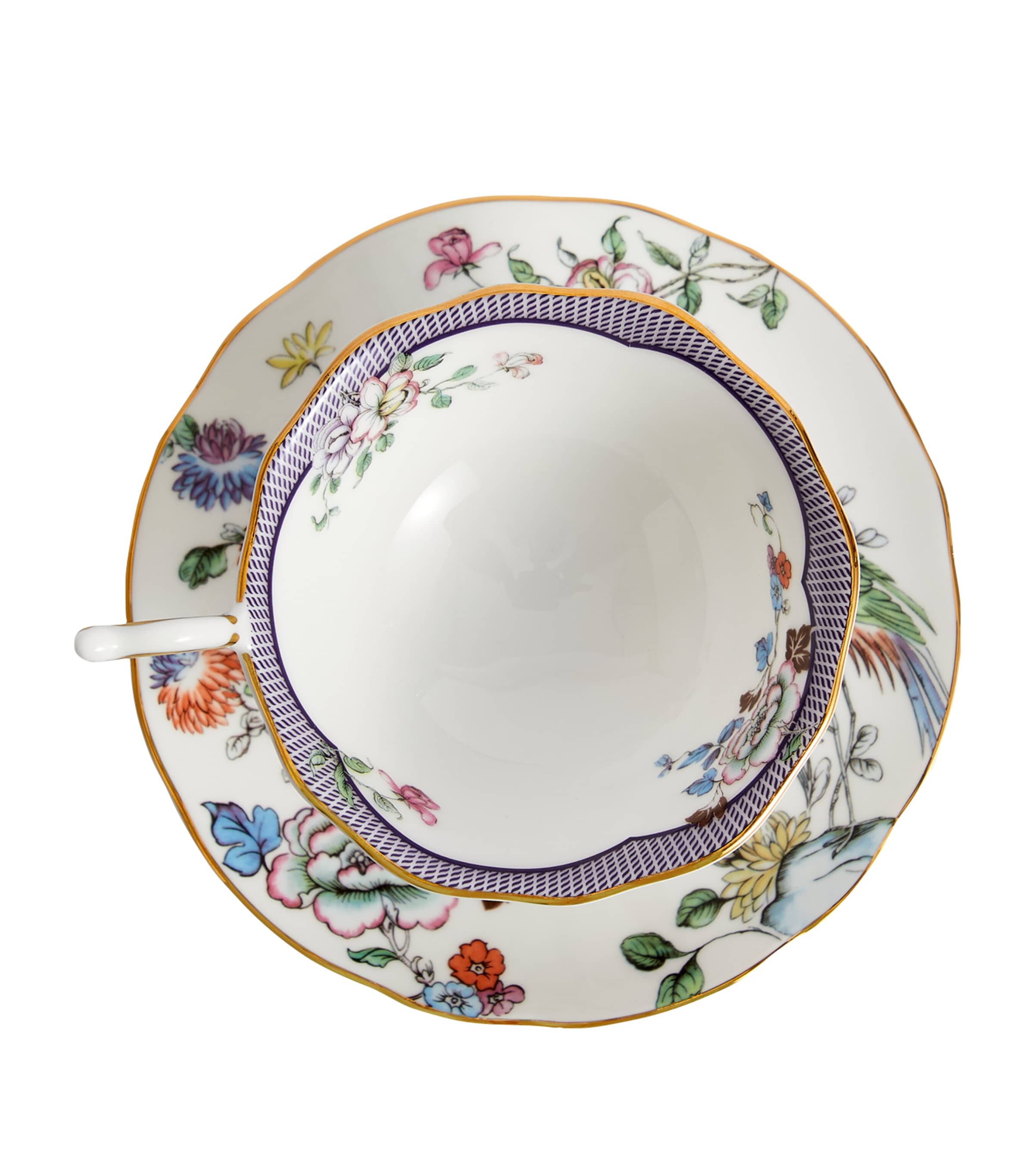 Wedgwood Set of 2 Fortune Teacups and Saucers (150ml) Image 3