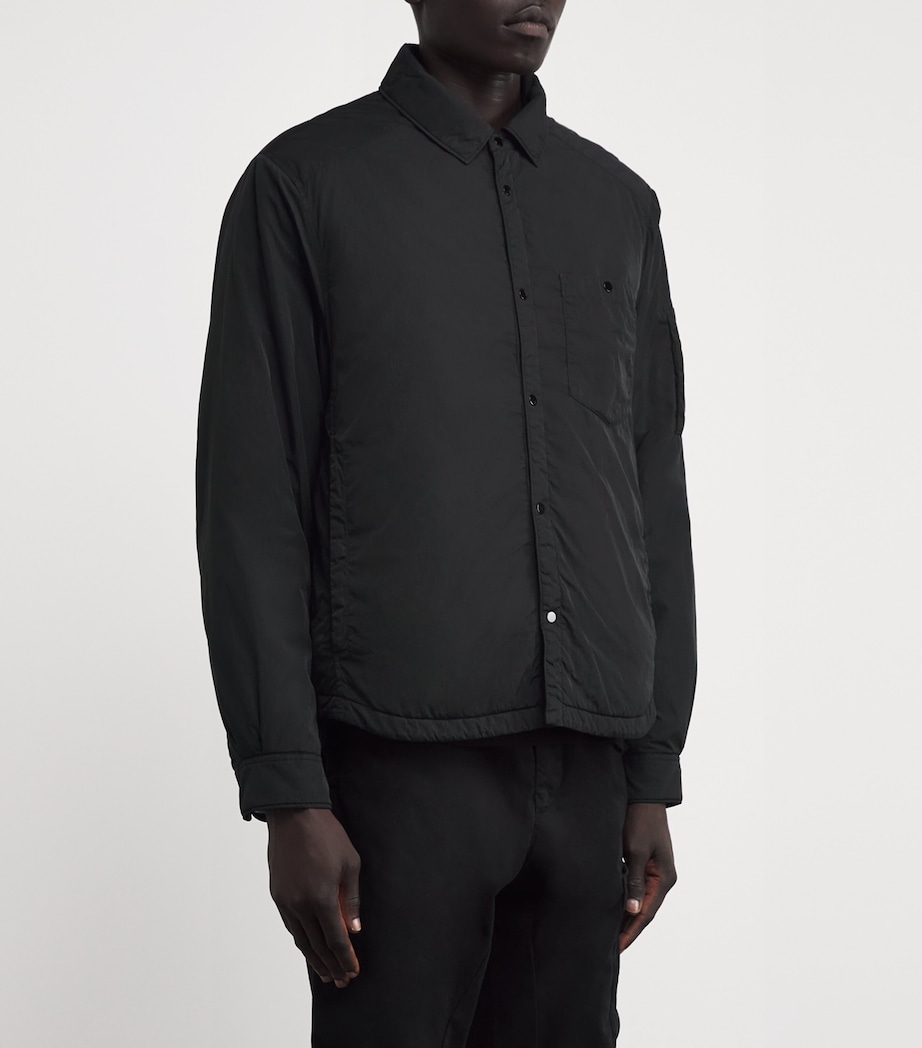 Padded Overshirt 999 BLACK Image 3