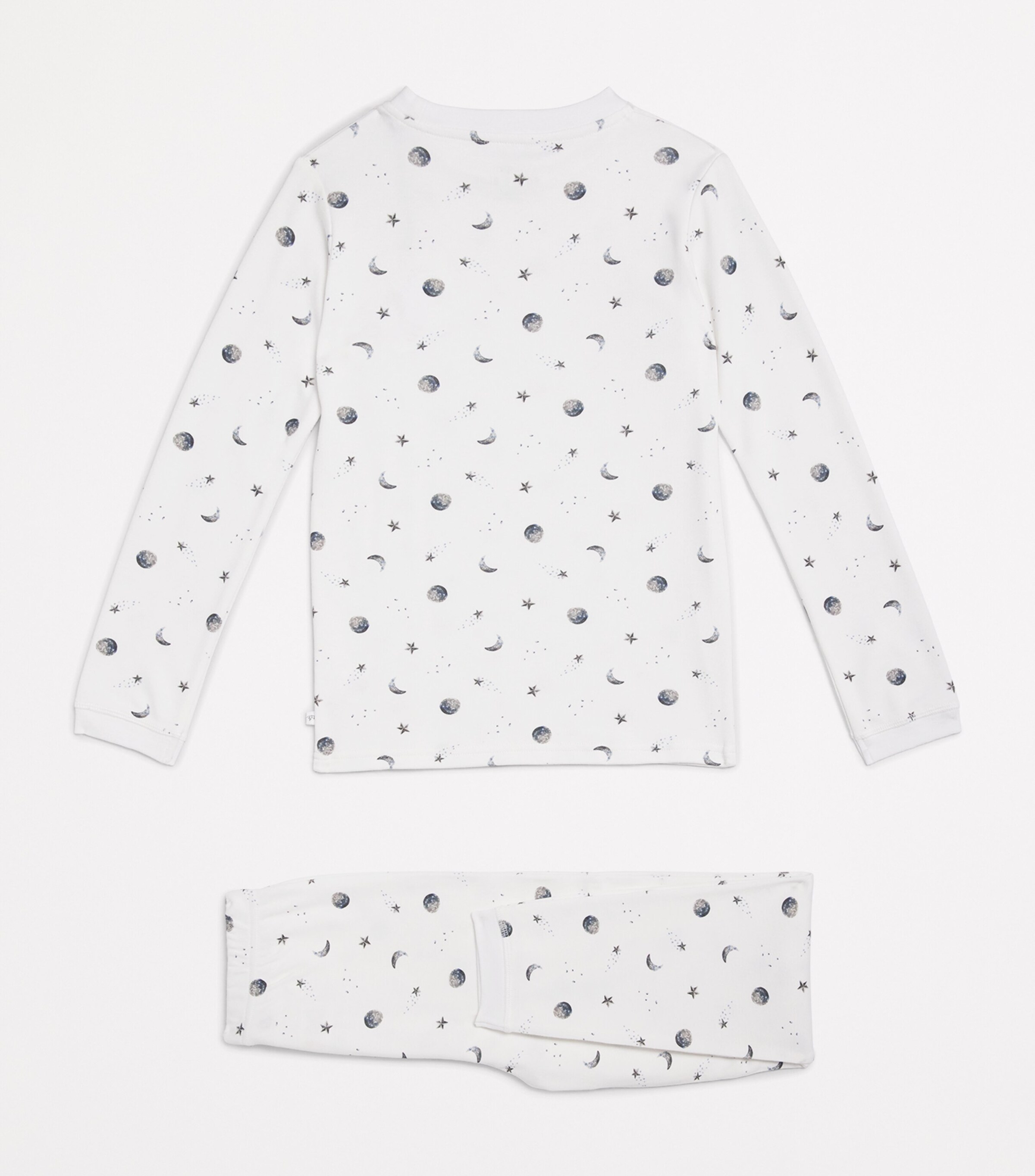 Rosa & Blue Starlit Pyjama Set (8-9 Years) Starlit Moon Image 2