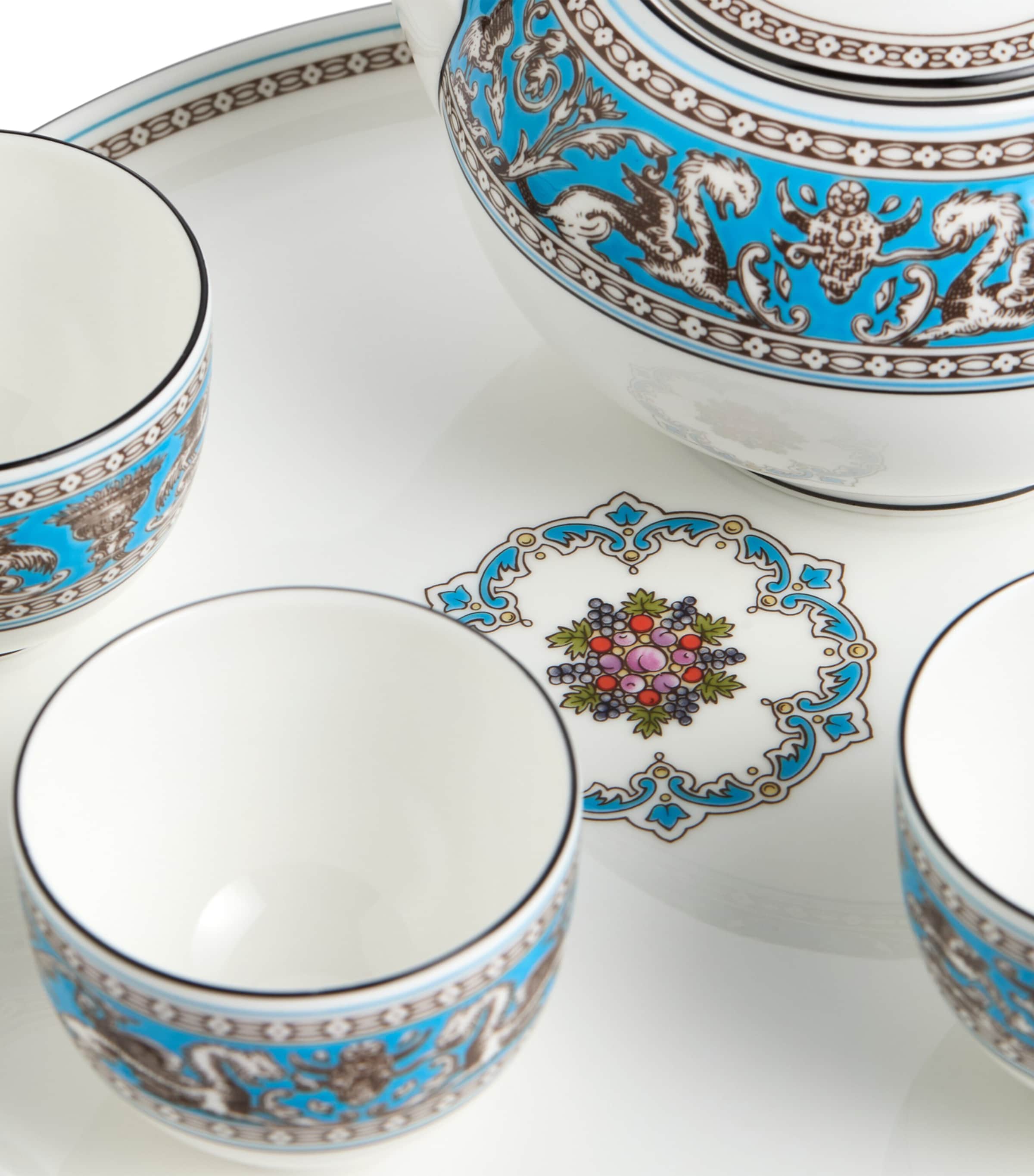 Florentine Turquoise Tea Set TURQUOISE Image 4
