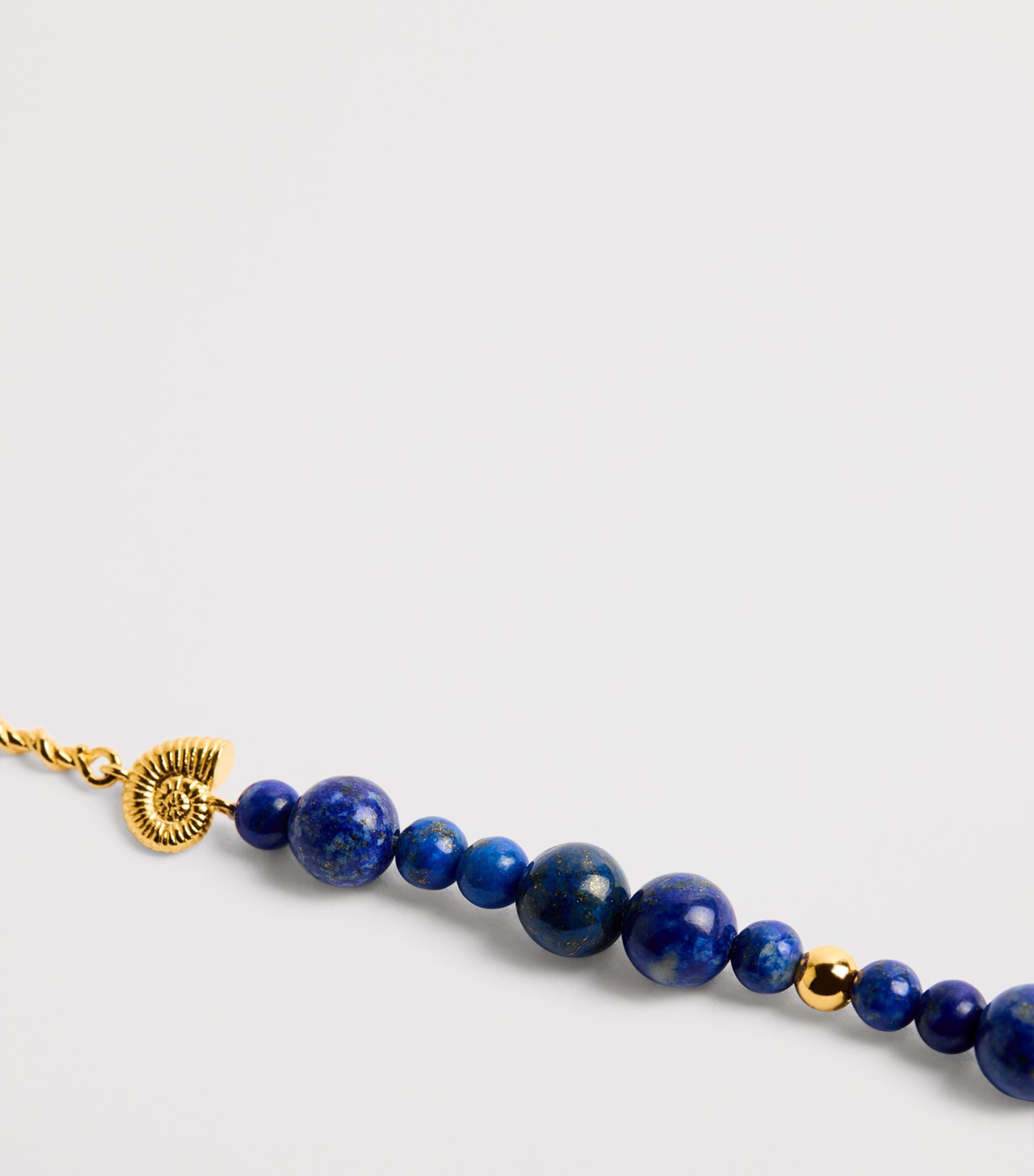 Anni Lu Gold-Plated Deep Blue Bracelet Golden Lapis Image 3