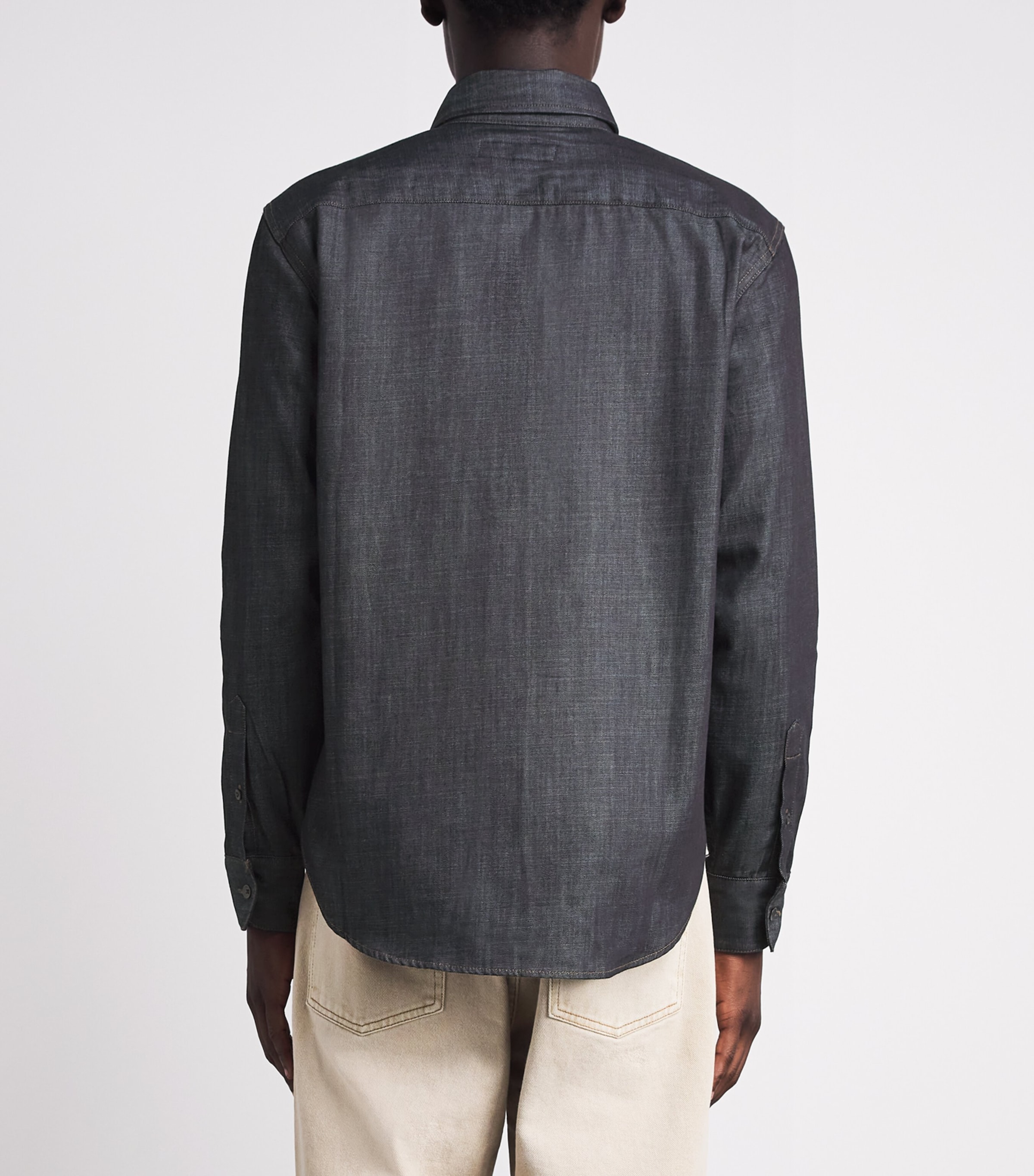 Rag & Bone Mens Denim Shirt Rbraw Image 5