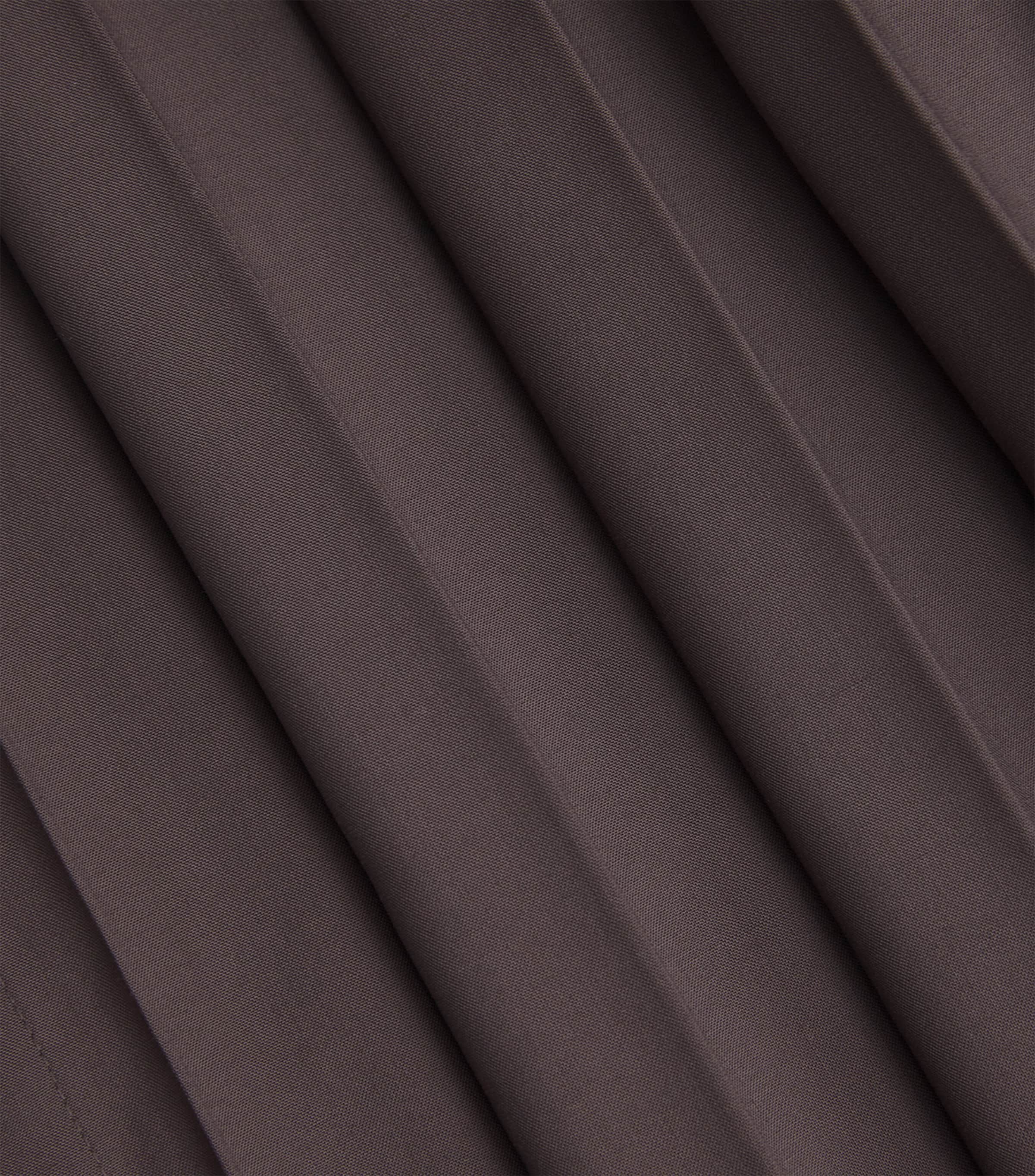 Homme Plissé Issey Miyake Mens Pleated Edge Shirt Dark Brown Image 5