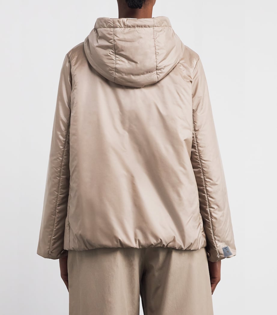 The Cube Hooded Puffer Jacket TURTLEDOVE Image 4