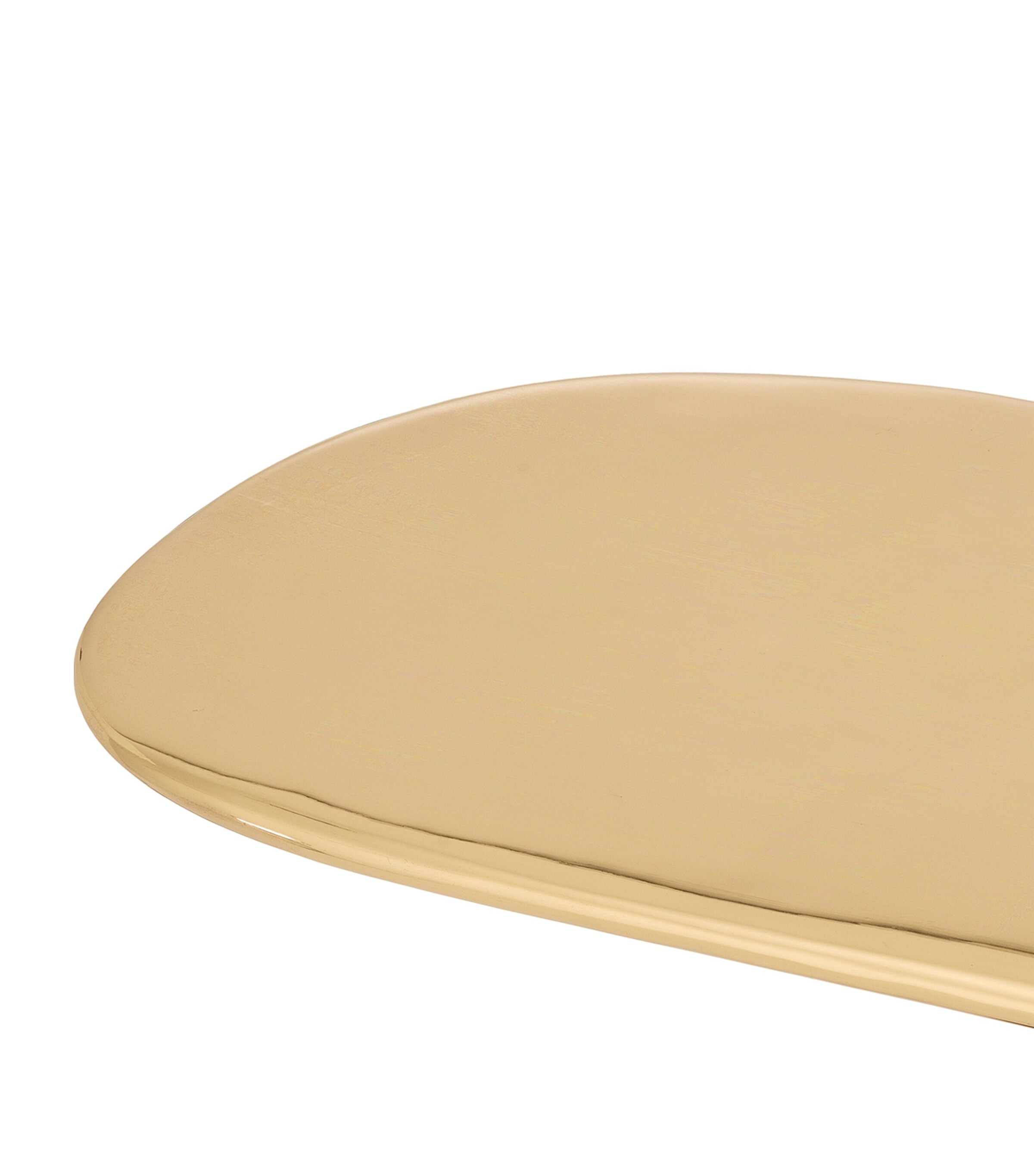 Large Kayan Side Table BRASS Image 2