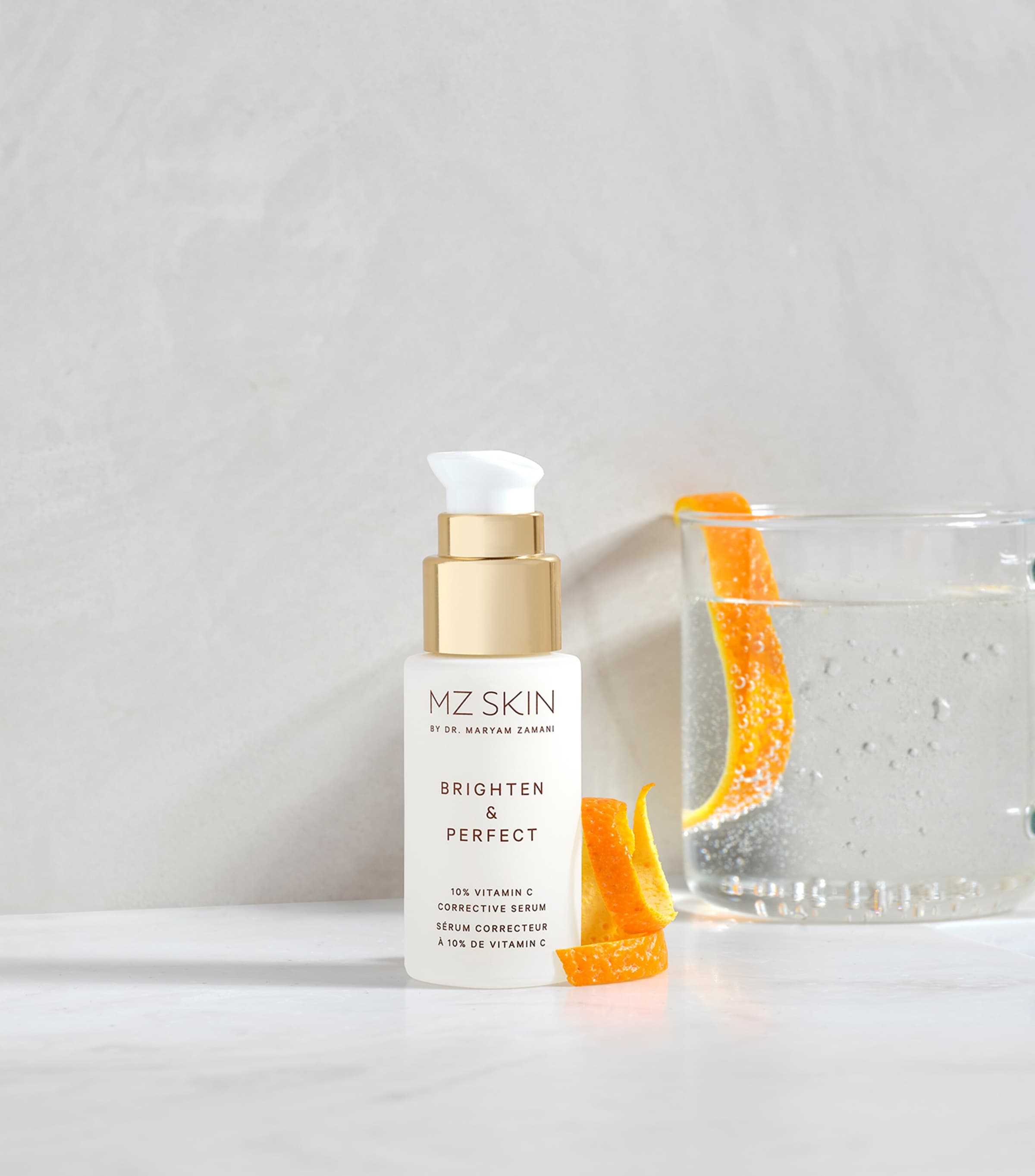 MZ Skin Brighten & Perfect 10% Vitamin C Corrective Serum | Harrods UK