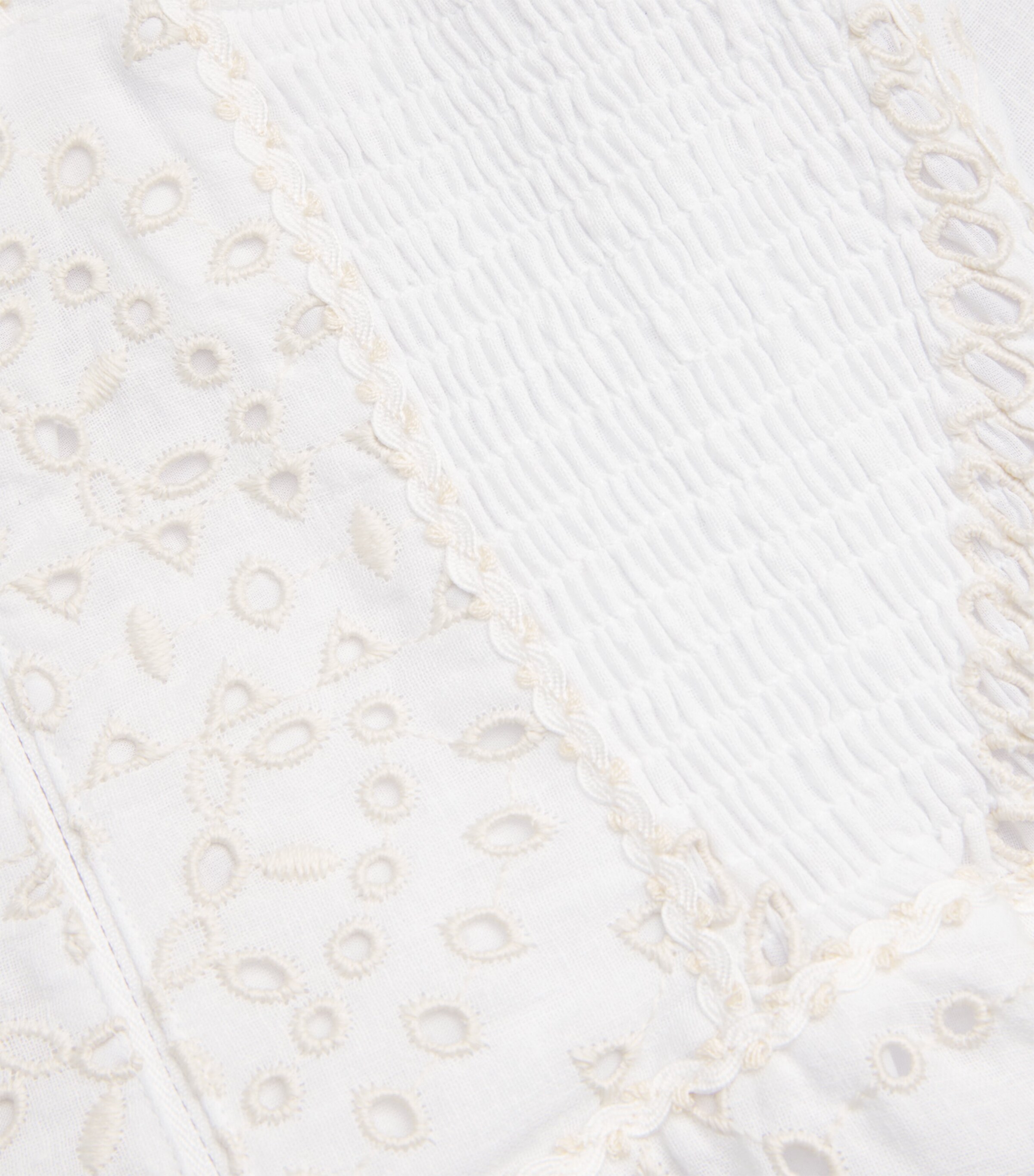Charo Ruiz Ibiza Womens Broderie Anglaise Birdie Mini Dress Ivory Nelï¿½m Image 5