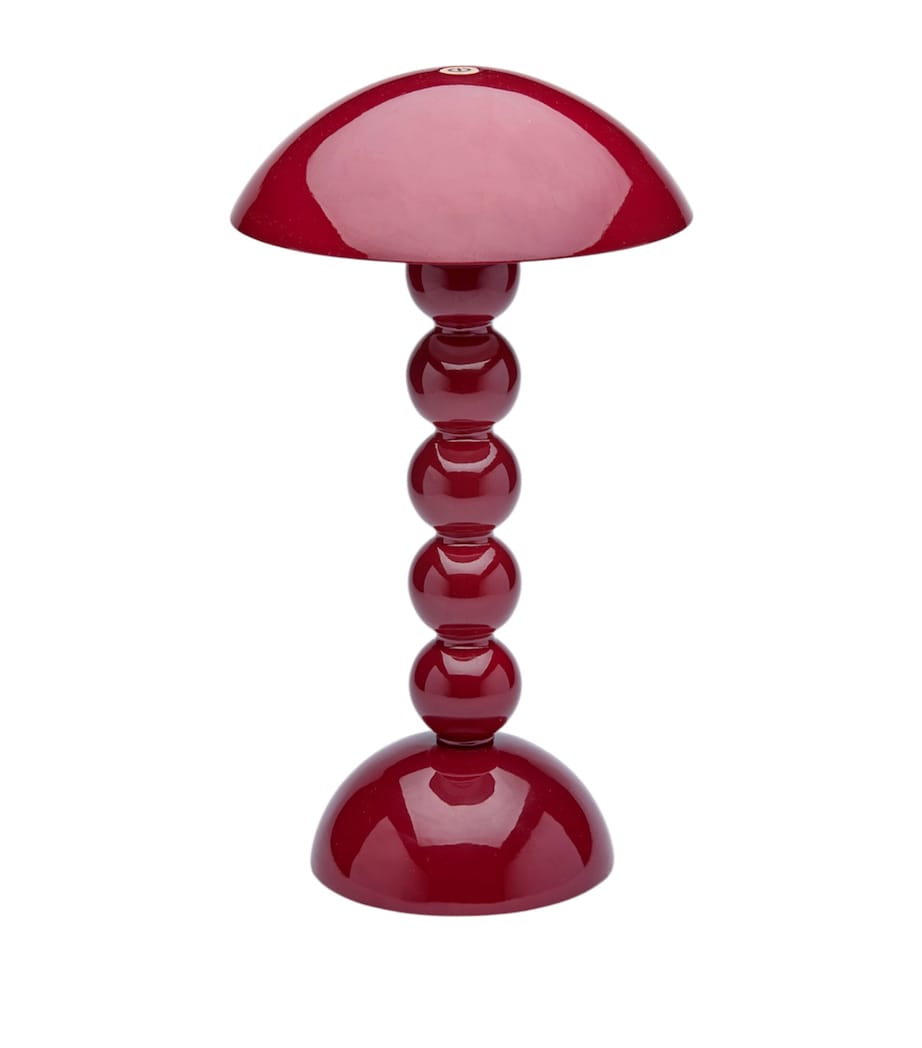 Addison Ross Bobbin Rechargeable Table Lamp Red Image 1