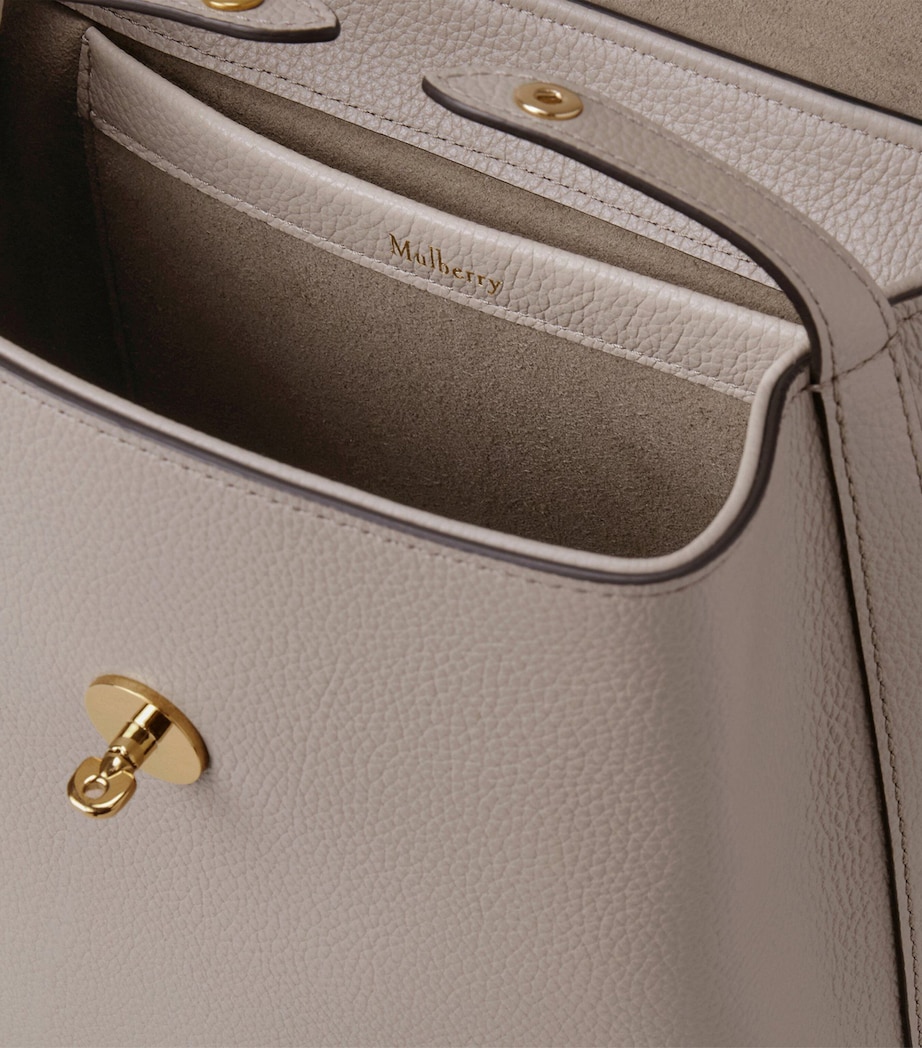 Mulberry Mini Leather Bayswater Backpack Cashmere Taupe Image 5