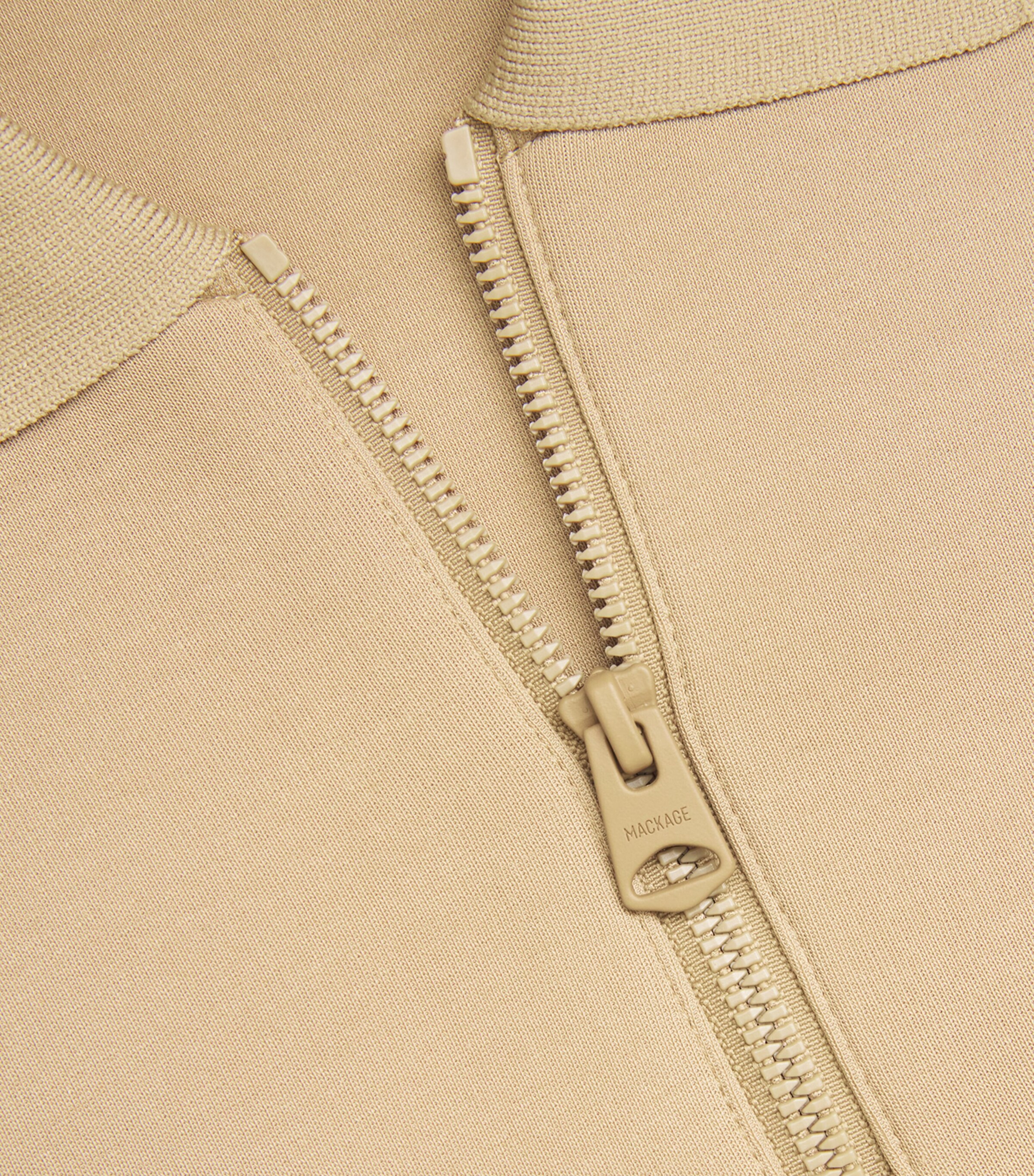 Mackage Mens Double-Face Jersey Felix Sweatshirt Light Camel Image 5